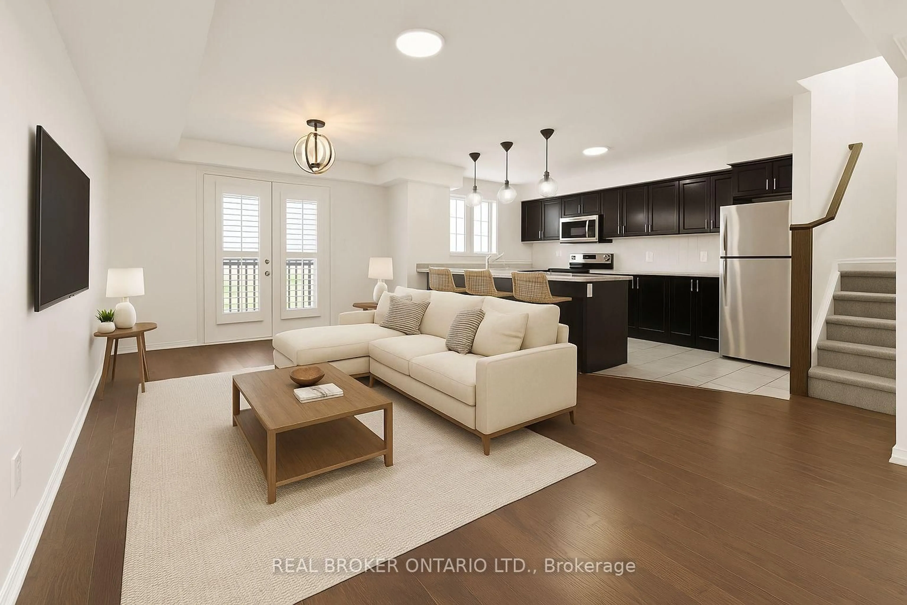 Living room with furniture, unknown for 2441 Greenwich Dr #42, Oakville Ontario L6M 0S3