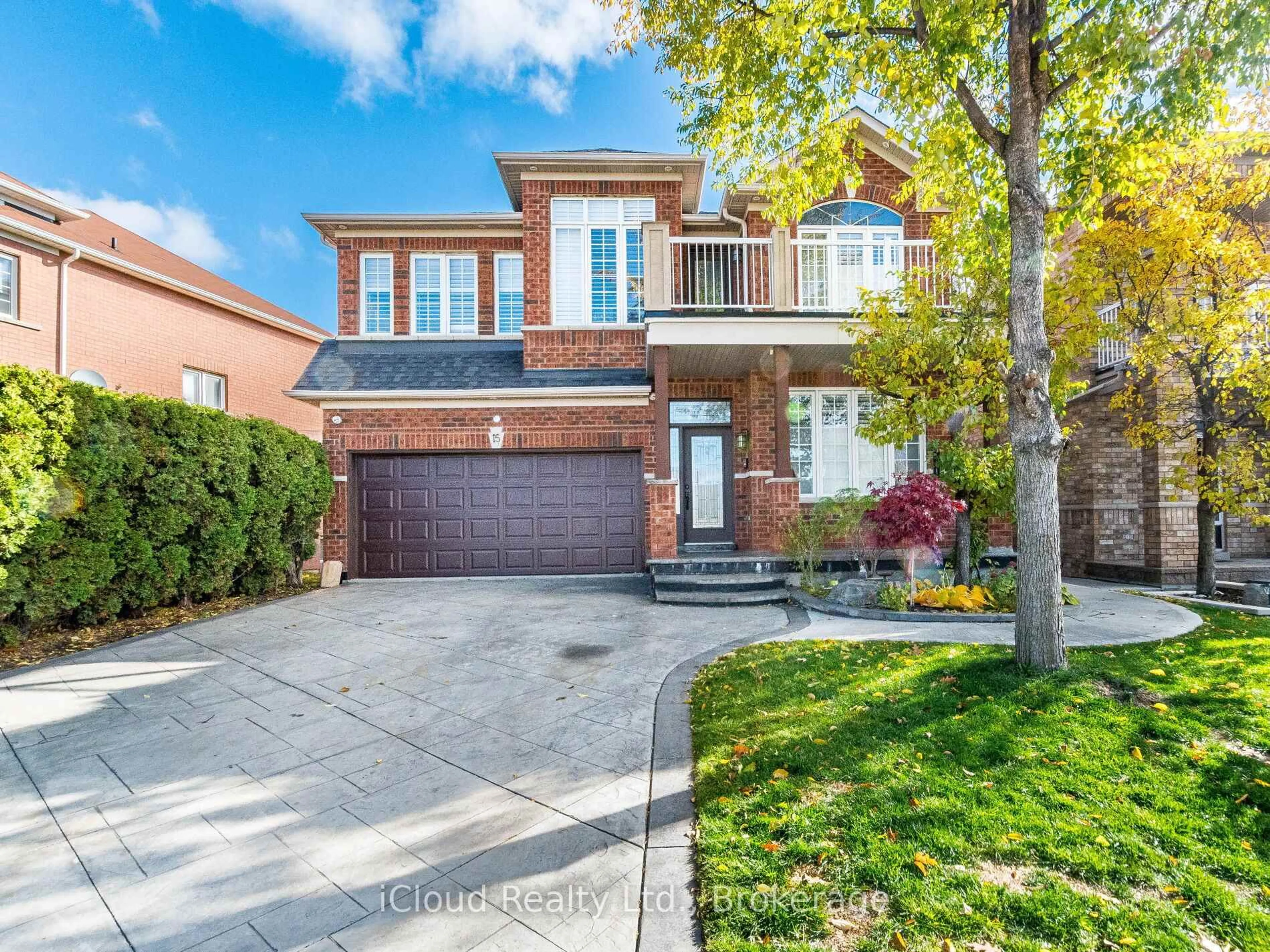 Home with brick exterior material, street for 15 Sea Lion Rd, Brampton Ontario L6V 4P8