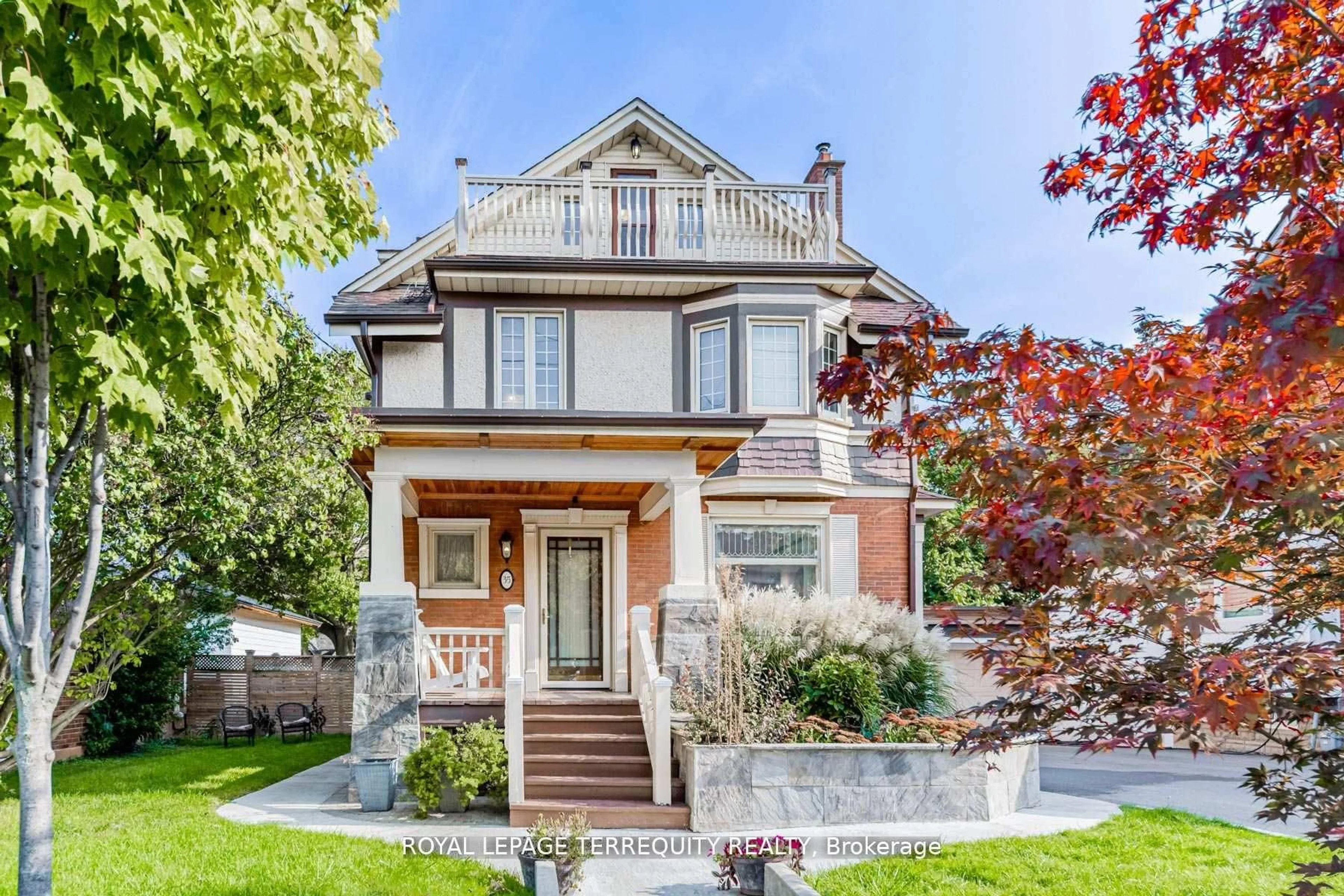 Home with brick exterior material, street for 35 Joseph St, Toronto Ontario M9N 2H9