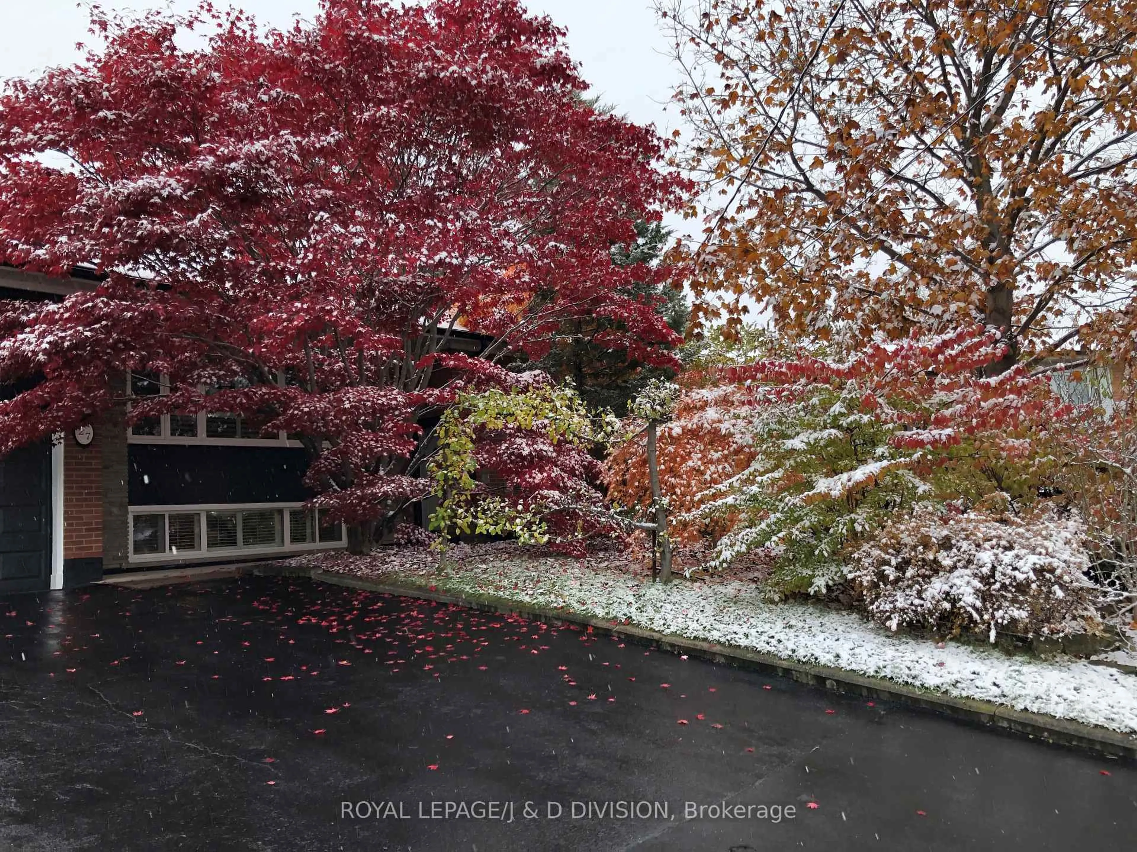 A pic from outside/outdoor area/front of a property/back of a property/a pic from drone, street for 27 Paramount Crt, Toronto Ontario M6M 2L3
