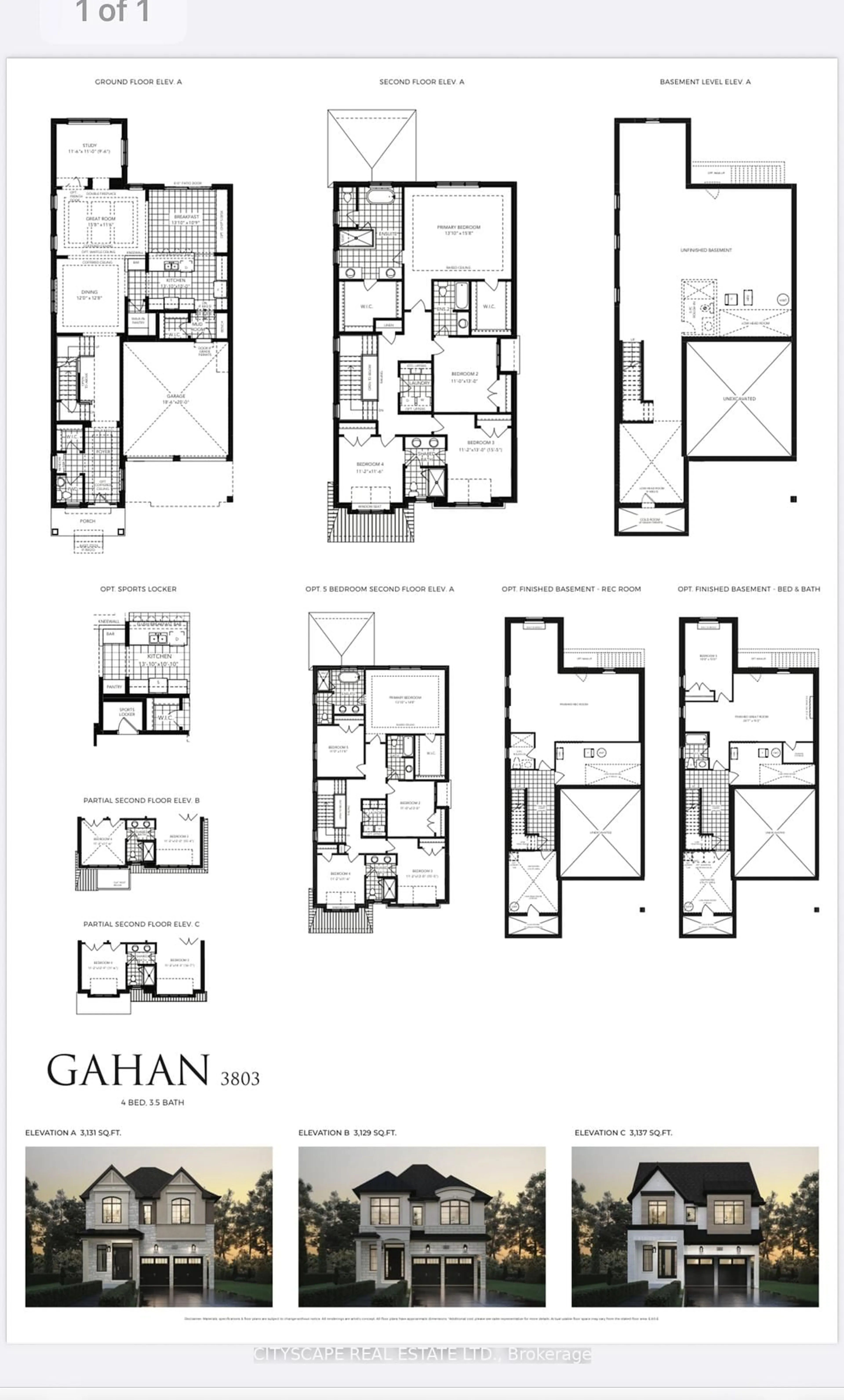 Floor plan for 1236 Queens Plate Rd, Oakville Ontario L6M 5M3