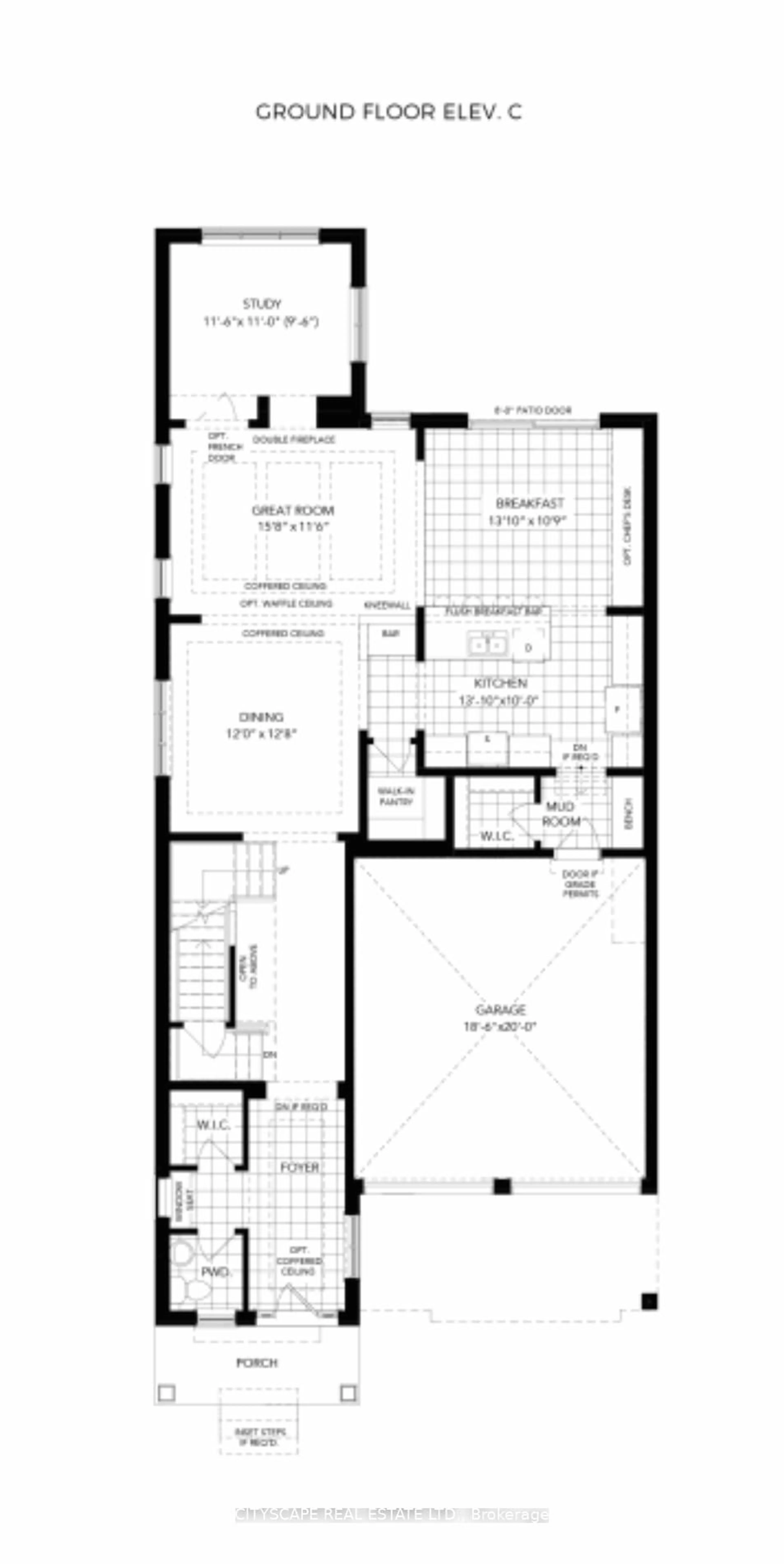 Floor plan for 1236 Queens Plate Rd, Oakville Ontario L6M 5M3