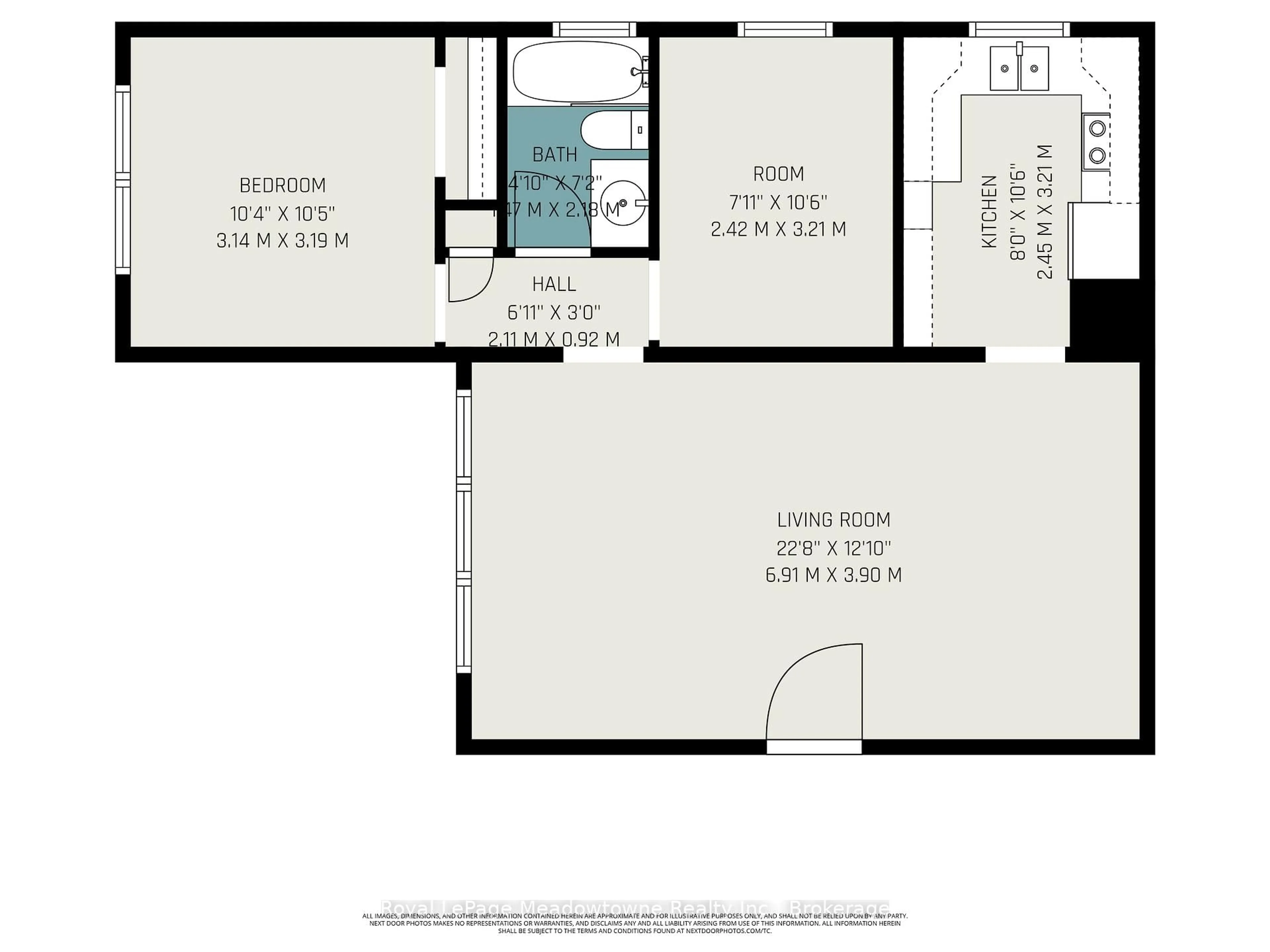 Floor plan for 2405 Lakeshore Rd #10, Burlington Ontario L7R 1B8