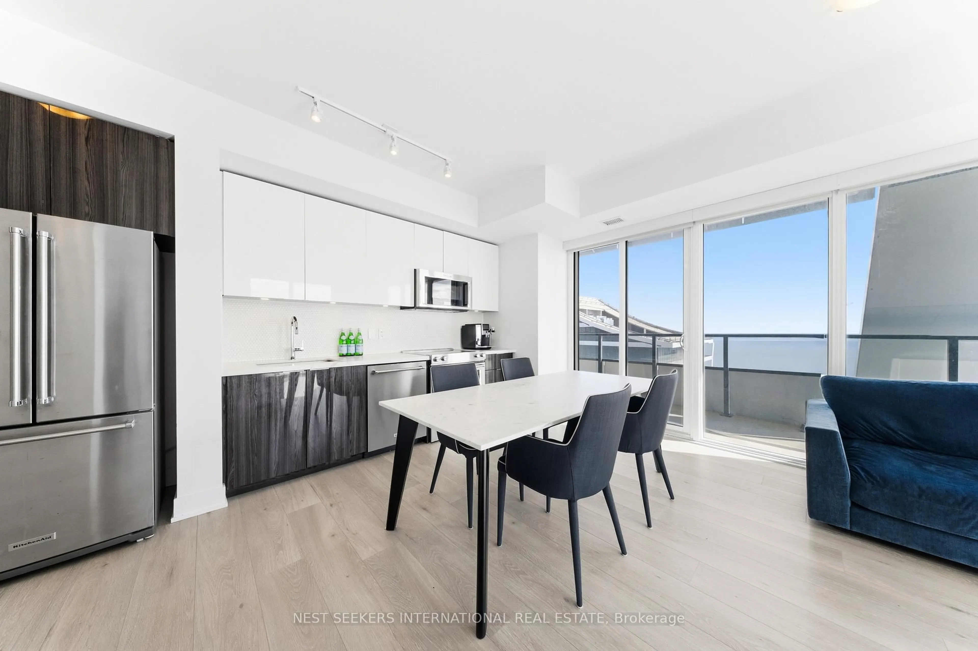 Open concept kitchen, unknown for 30 Shore Breeze Dr #5407, Toronto Ontario M8V 0J1