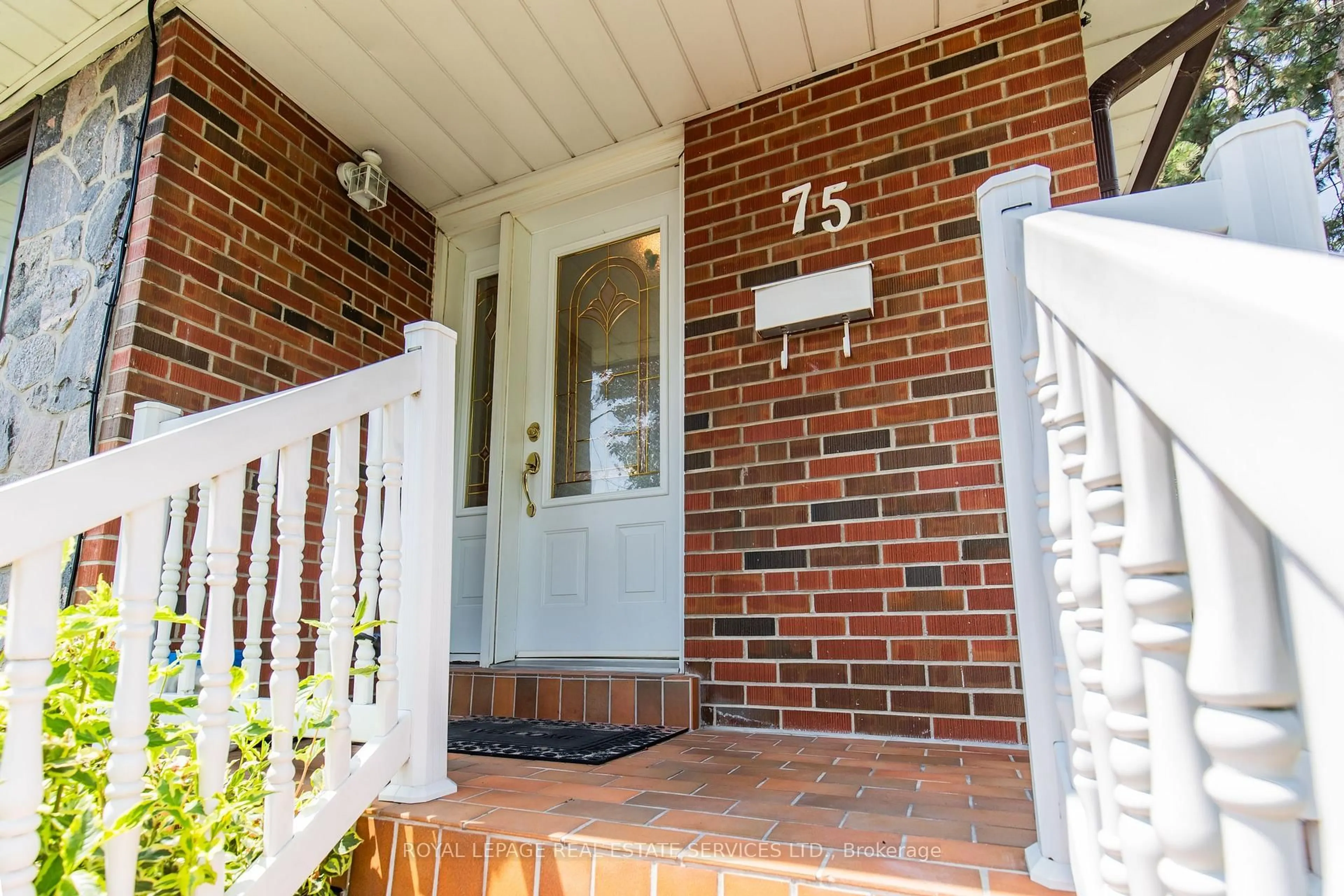 Home with brick exterior material, street for 75 Upwood Ave, Toronto Ontario M6L 3A4