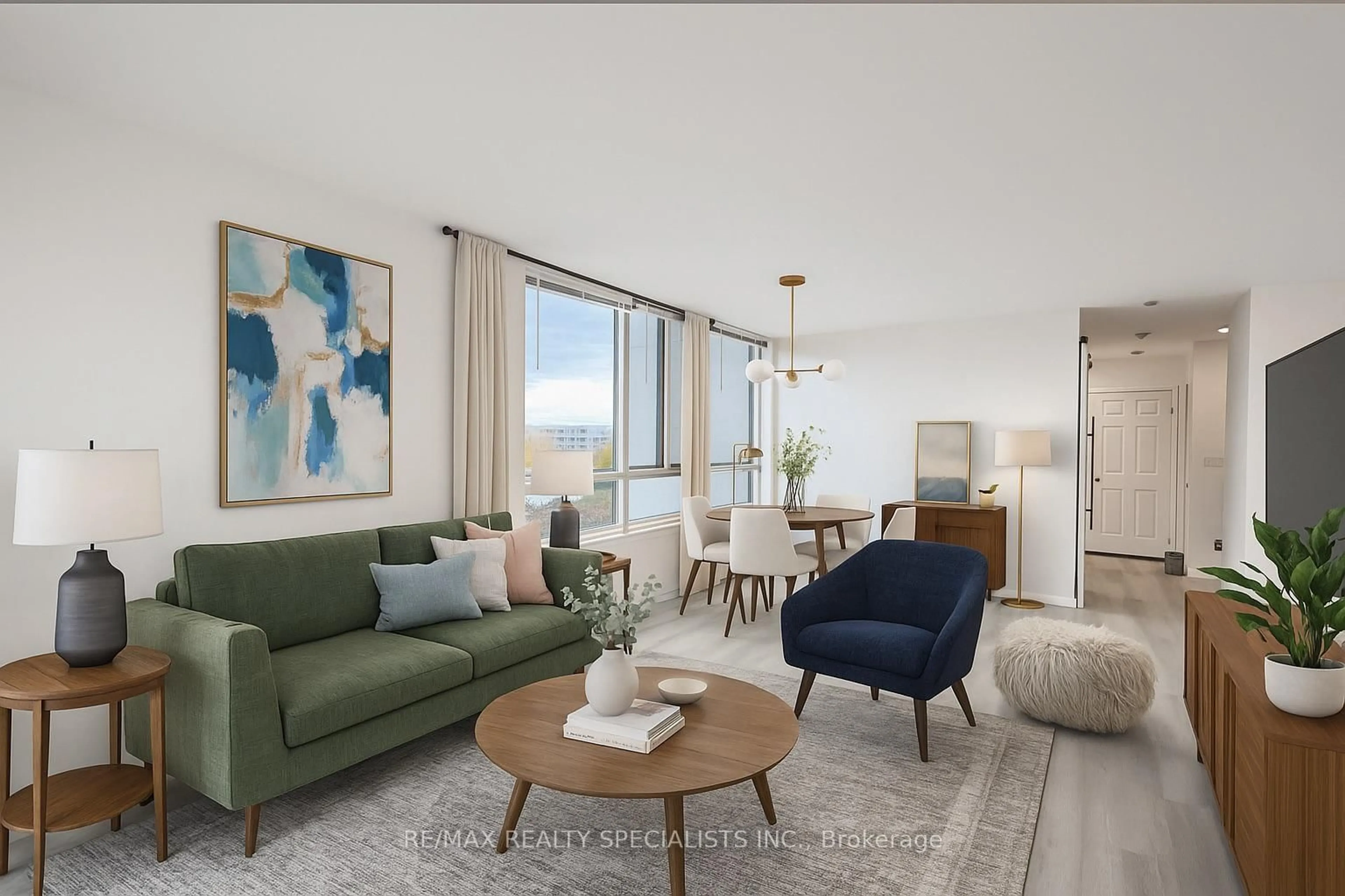 Living room with furniture, unknown for 1001 Cedarglen Gate #619, Mississauga Ontario L5C 4R2