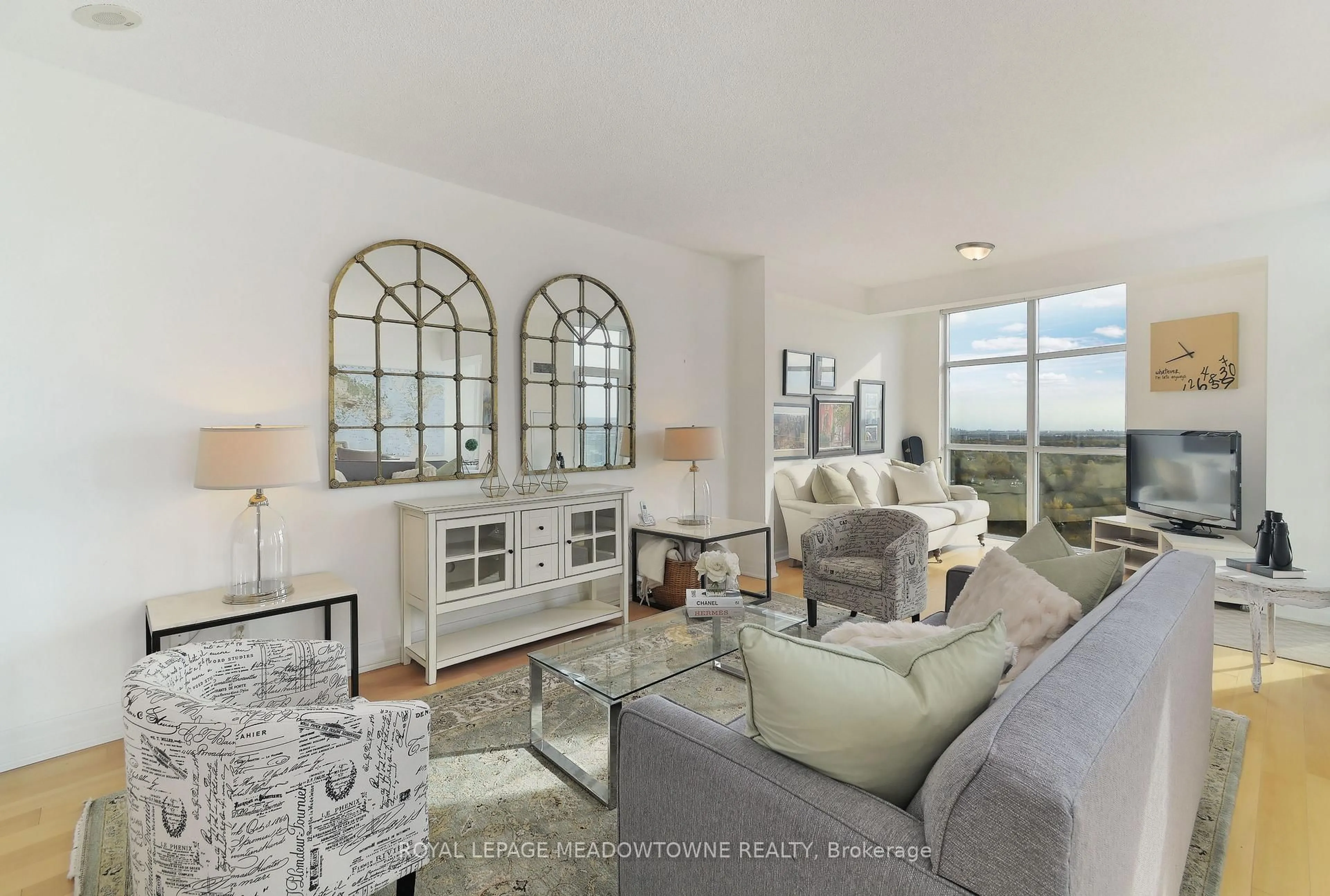 Living room with furniture, unknown for 9 George St #PH 2603, Brampton Ontario L6Y 1P4