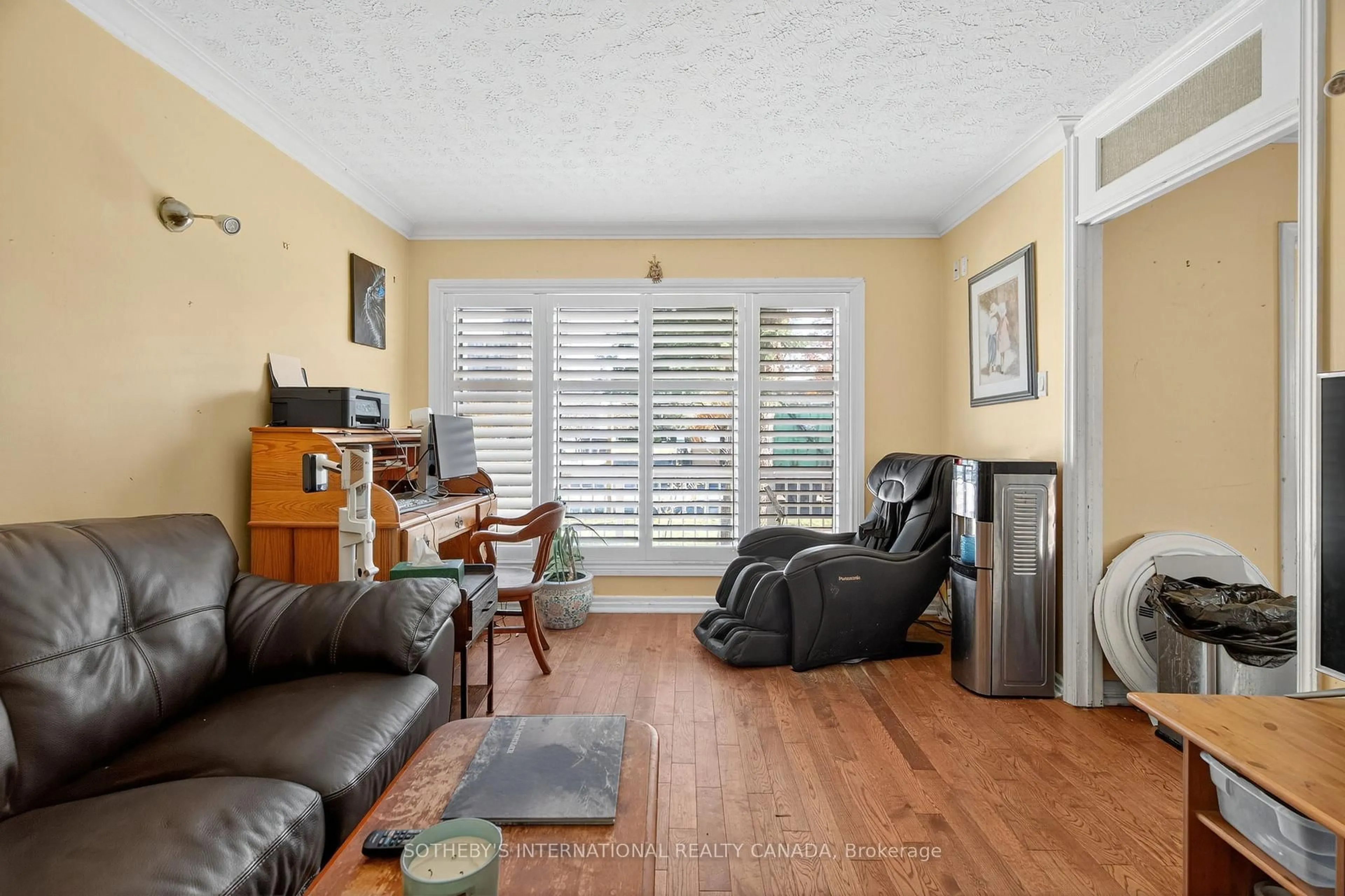 Living room with furniture, unknown for 18 Rossburn Dr, Toronto Ontario M9C 2P6