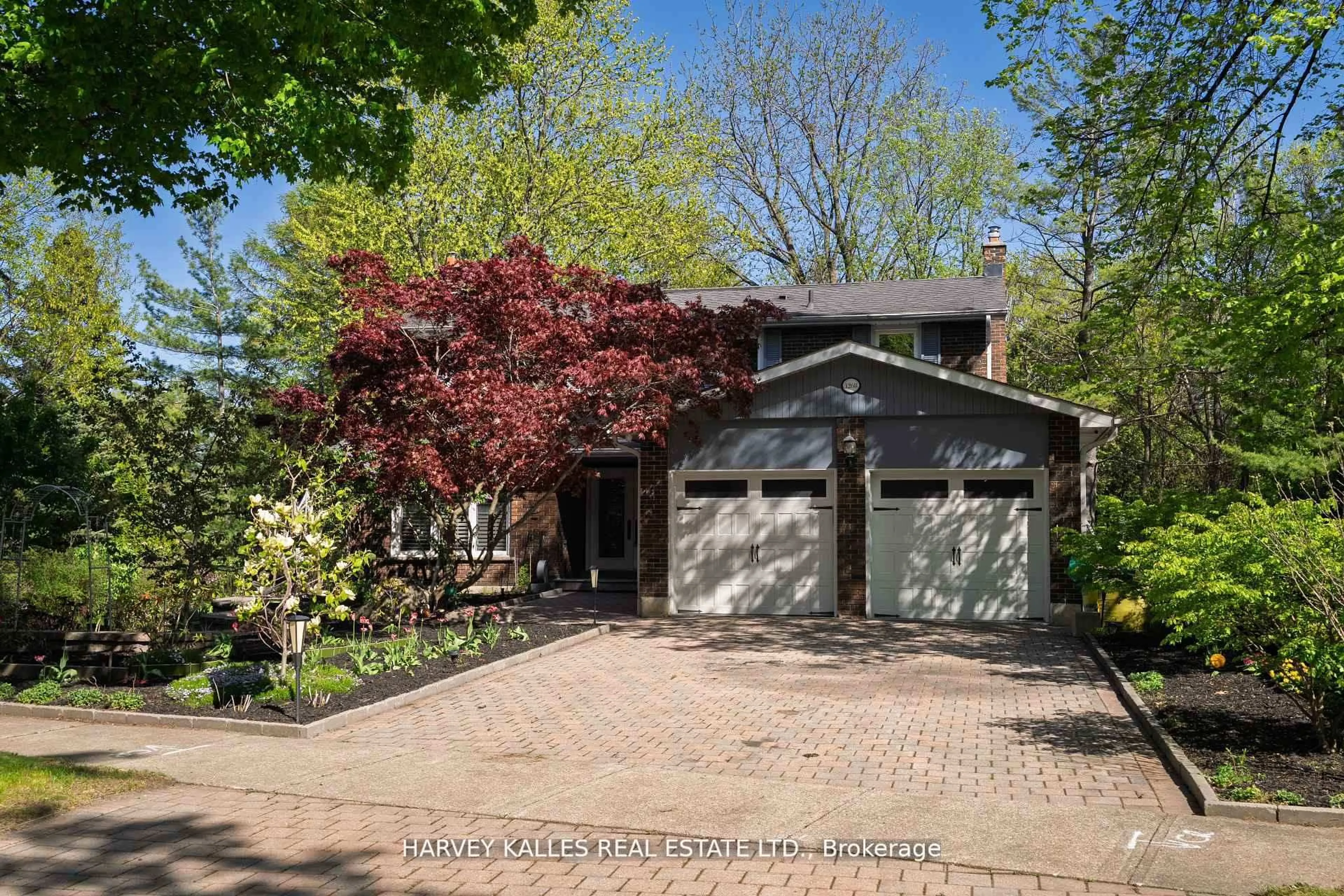 Home with brick exterior material, street for 1268 Cermel Dr, Mississauga Ontario L5H 3V4