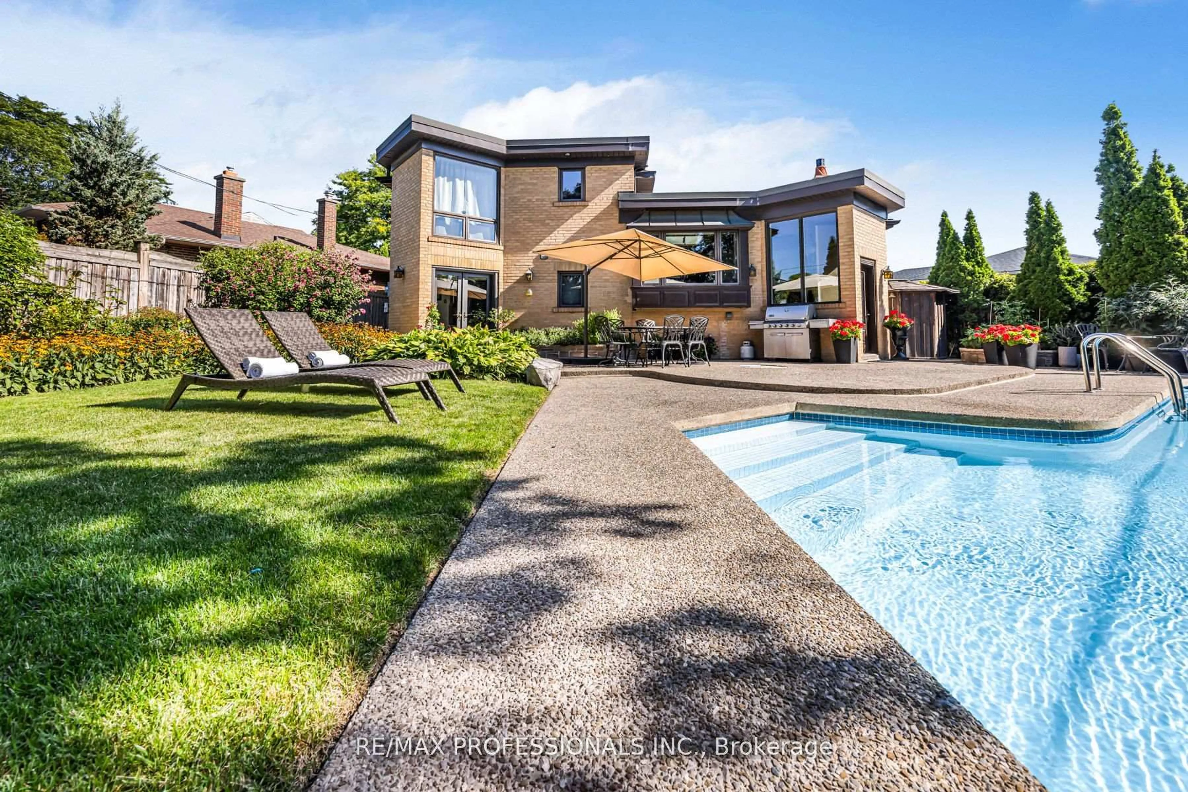 Home with brick exterior material, street for 16 Woodpark Rd, Toronto Ontario M9P 1L9