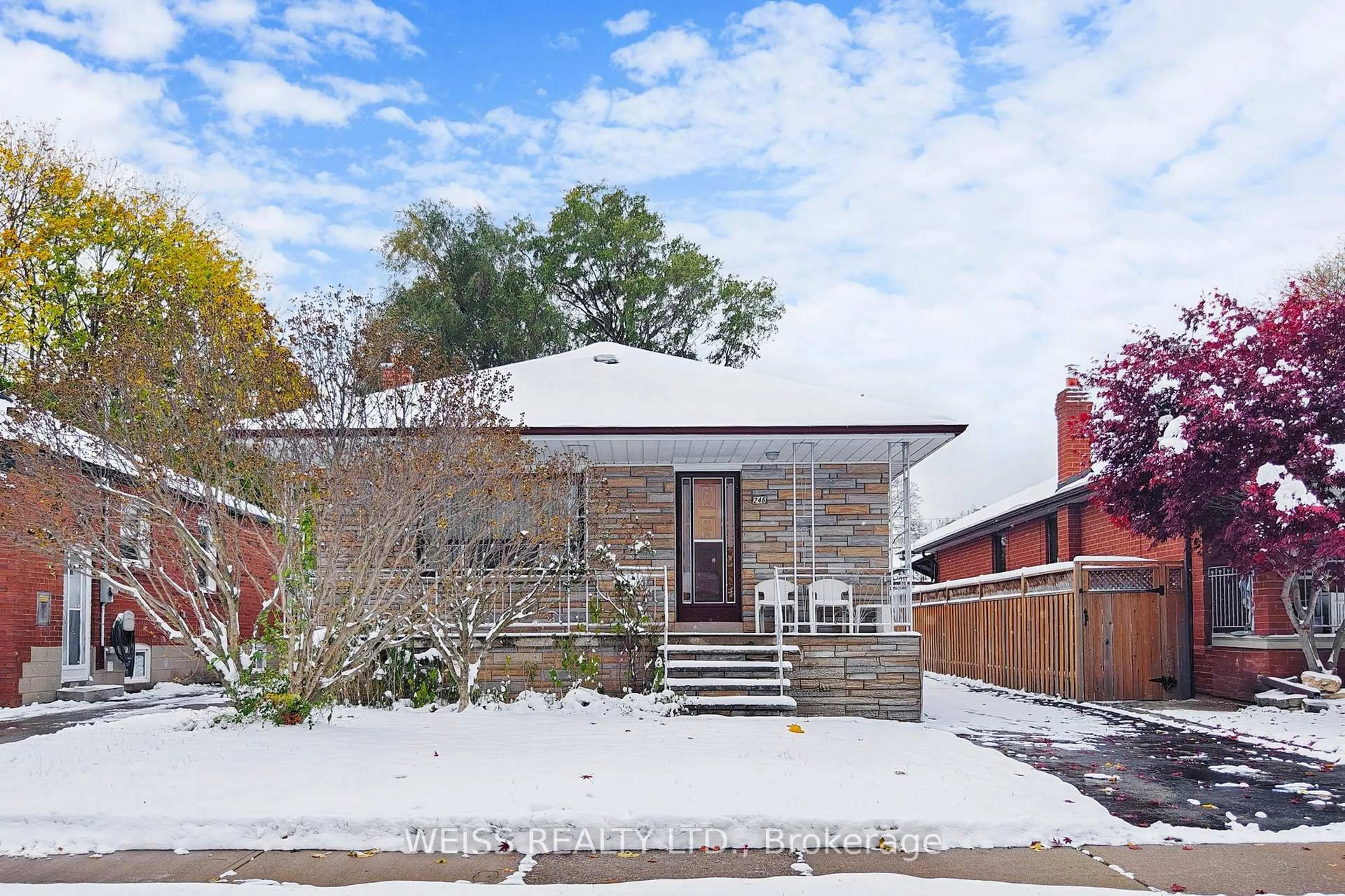 Home with brick exterior material, street for 246 Thirtieth St, Toronto Ontario M8W 3E1