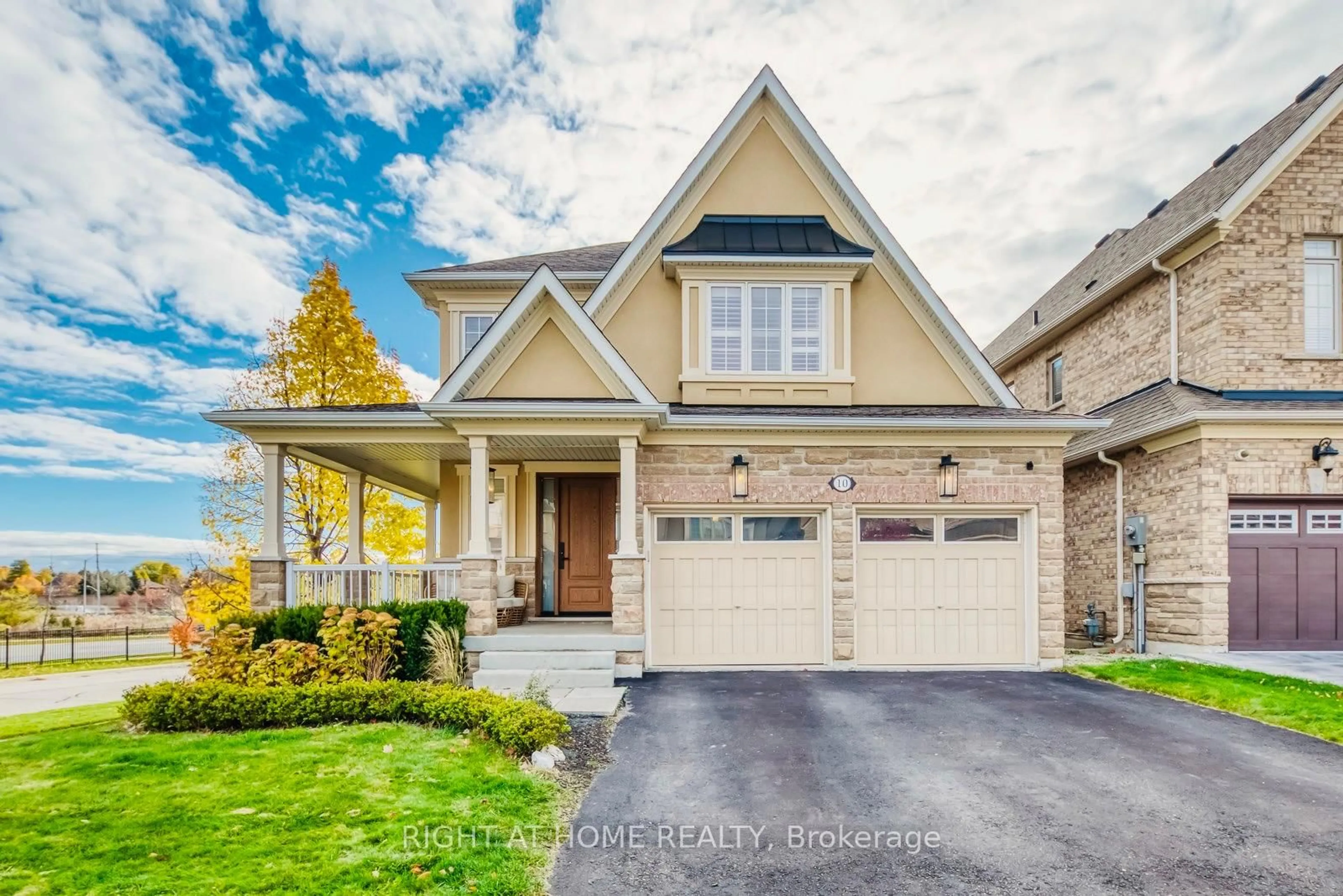 Home with brick exterior material, street for 10 Cedarholme Ave, Caledon Ontario L7C 3S9