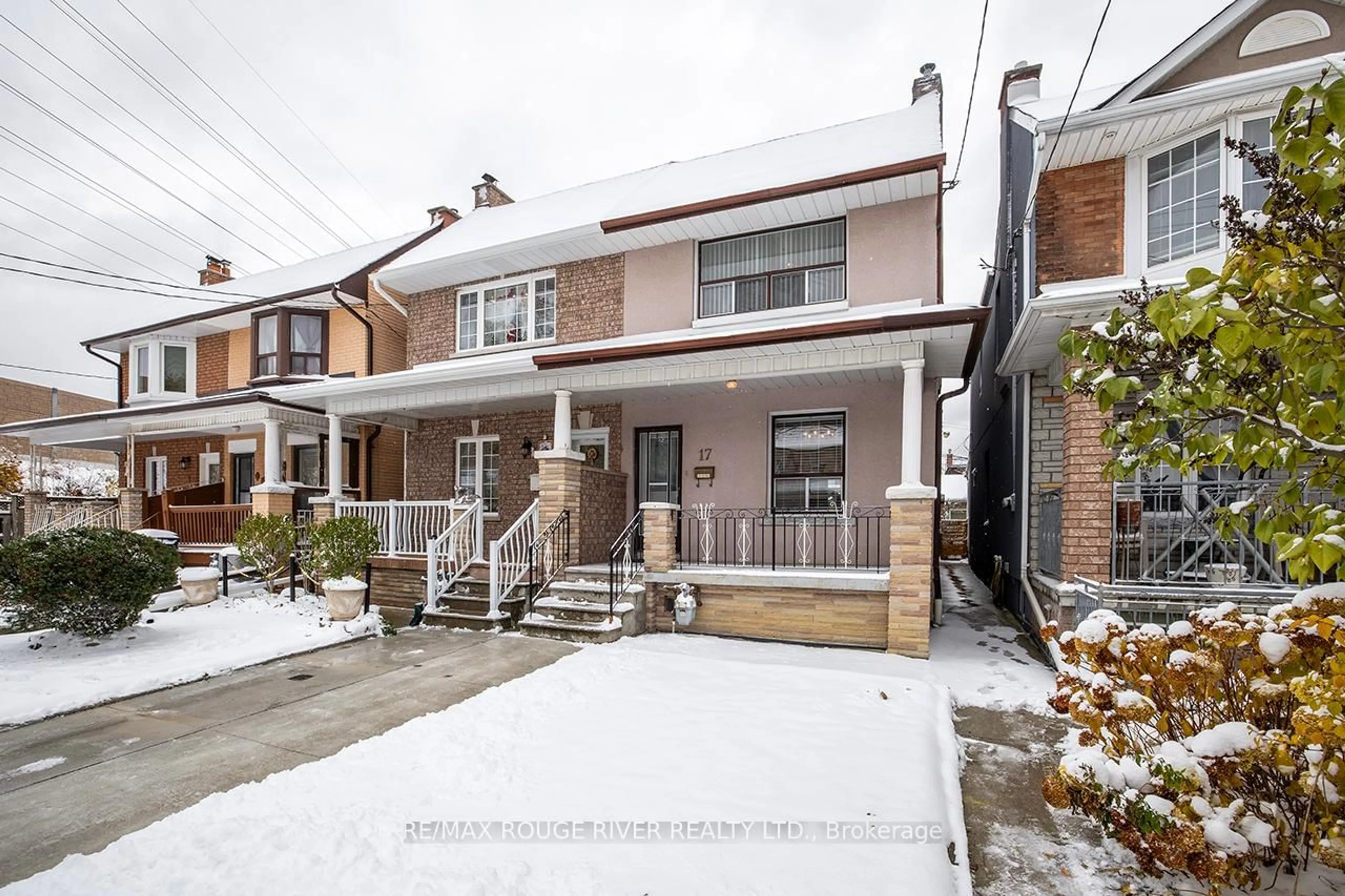 Home with brick exterior material, street for 17 Talbot St, Toronto Ontario M6N 1G5