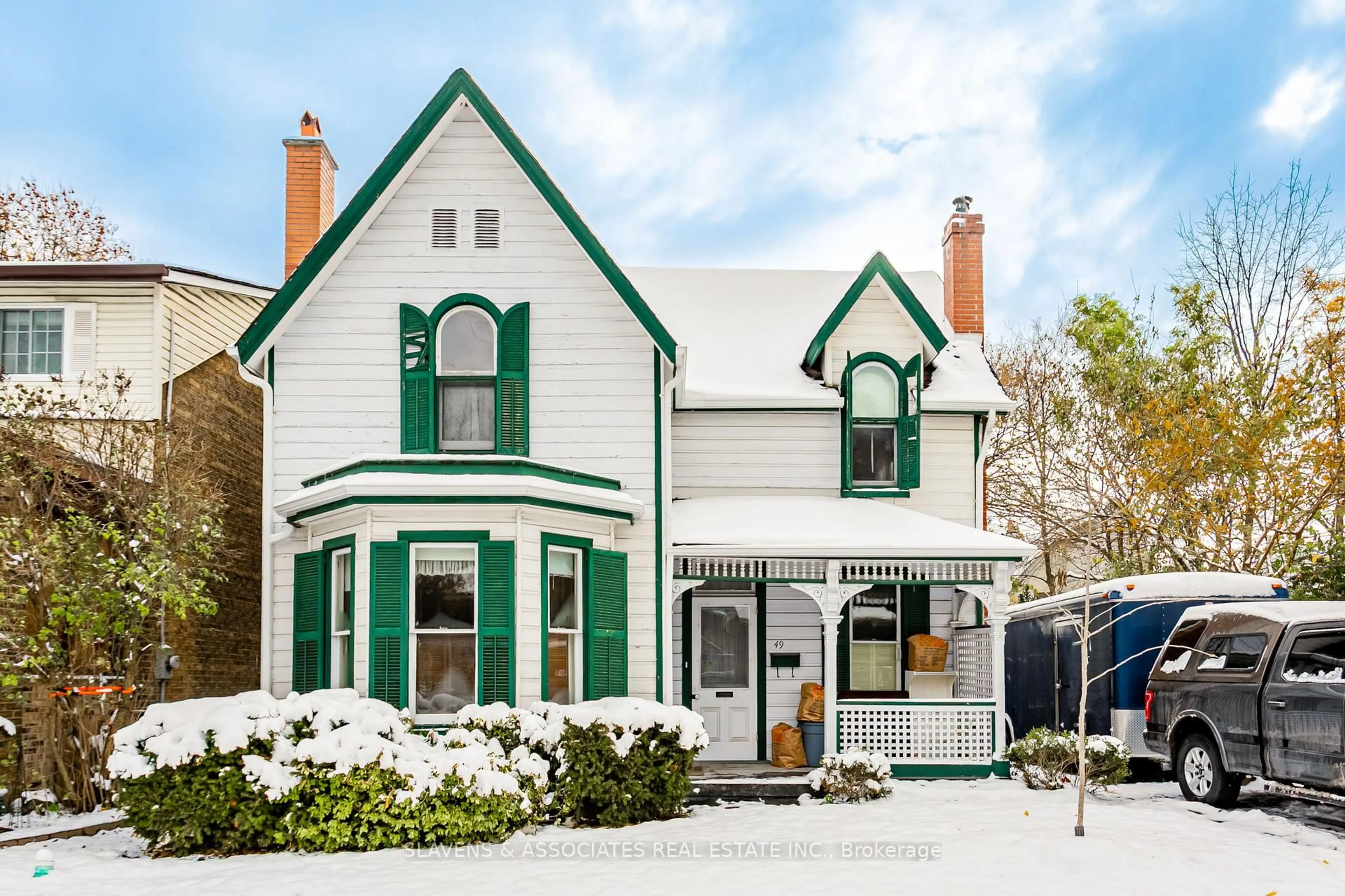 Home with brick exterior material, street for 49 Queens Dr, Toronto Ontario M9N 2H3