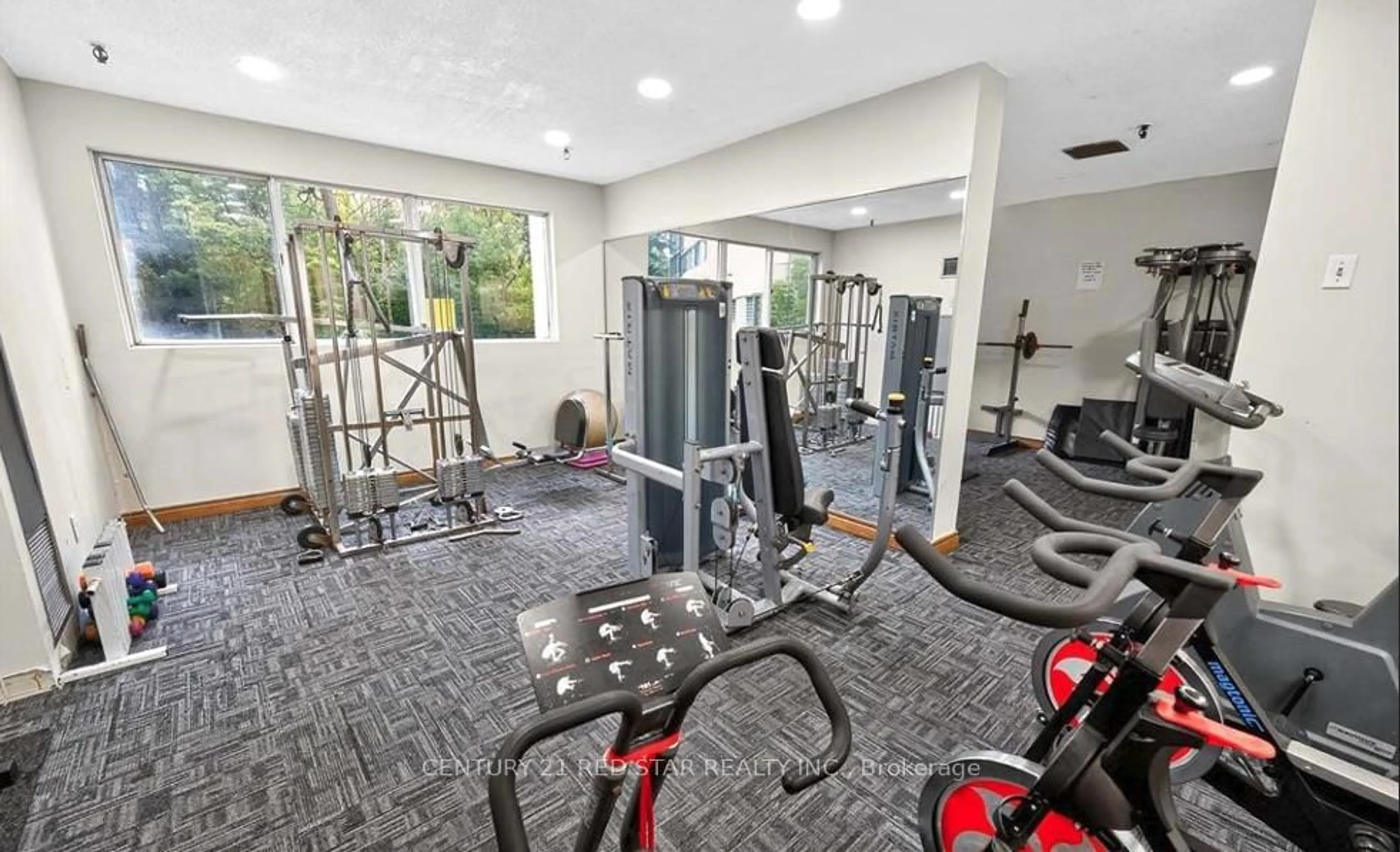 Gym or fitness room for 3695 Kaneff Cres #107, Mississauga Ontario L5A 4B6