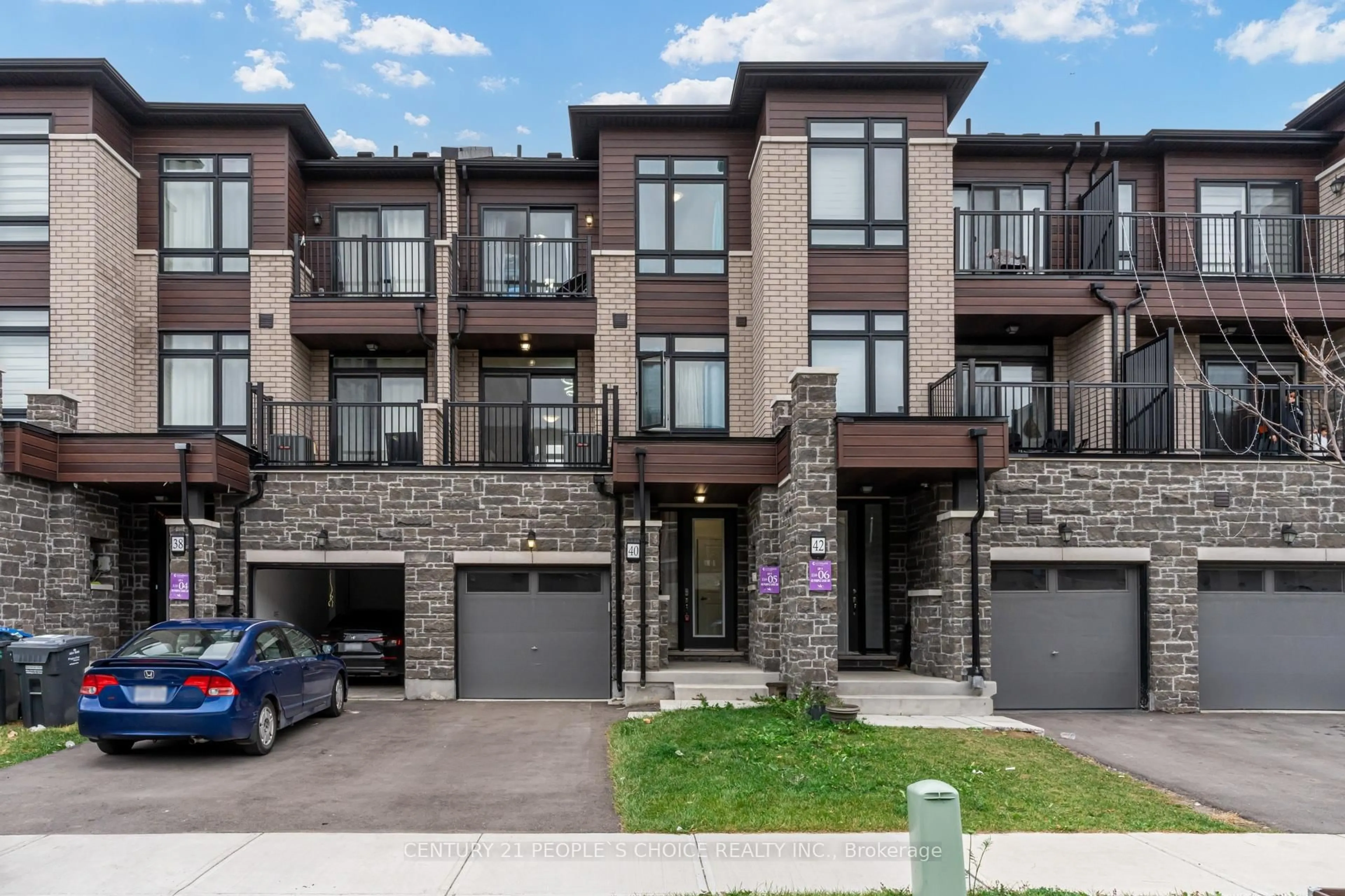 Home with brick exterior material, street for 40 Purple Sage Dr, Brampton Ontario L6P 4N9