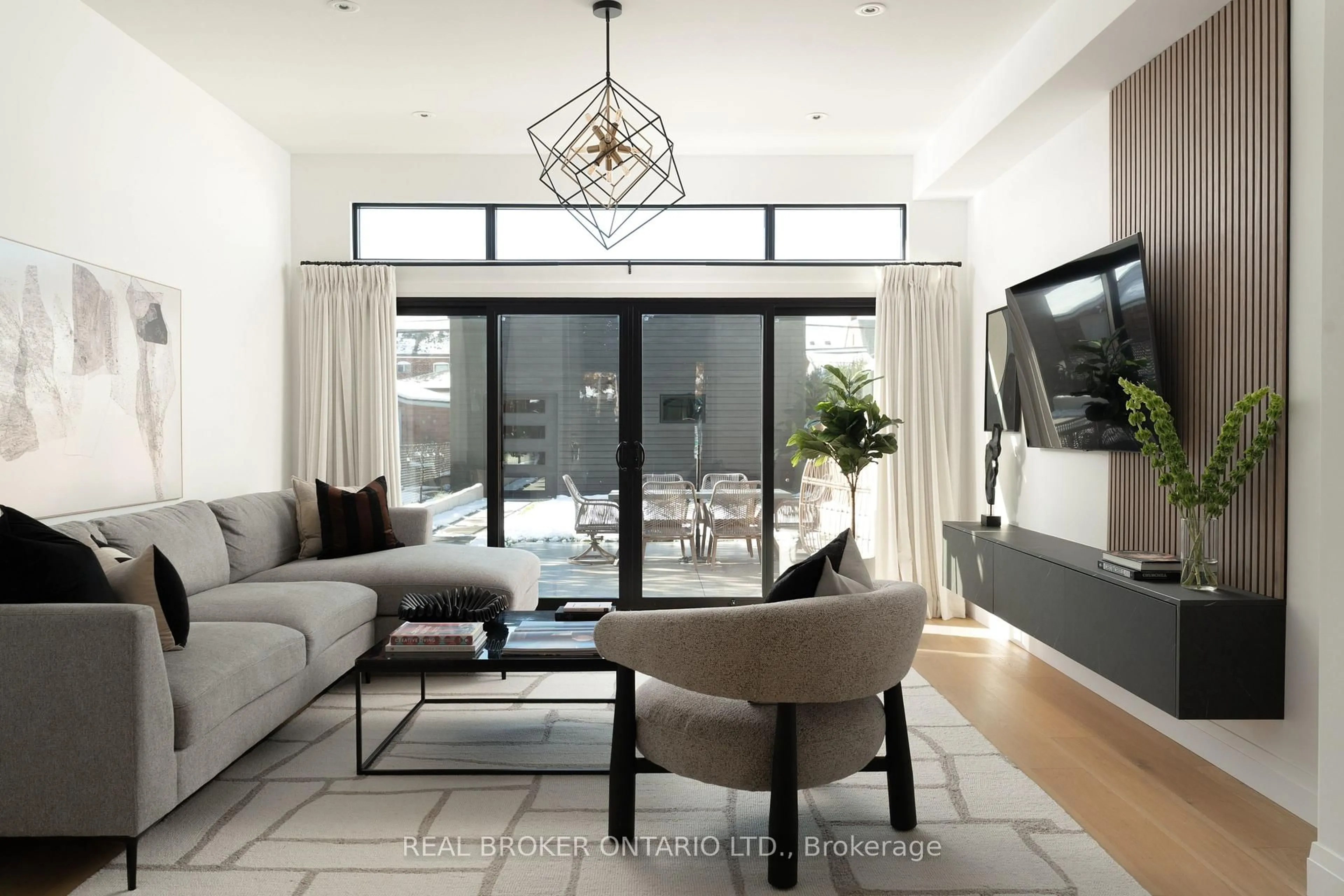 Living room with furniture, unknown for 104 Greenlaw Ave, Toronto Ontario M6H 3V5