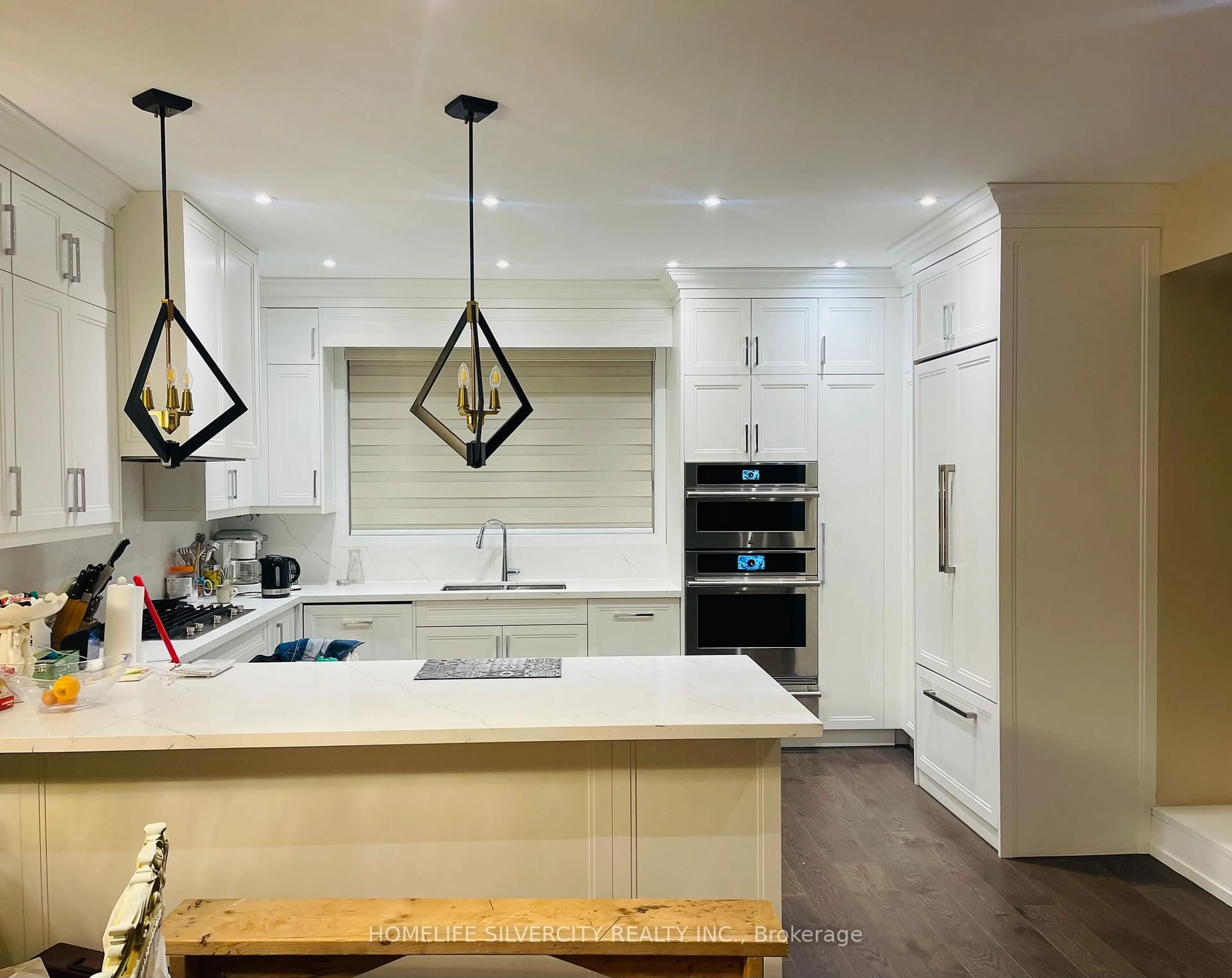 Contemporary kitchen, ceramic/tile floor for 204 Mary St, Oakville Ontario L6K 1S4