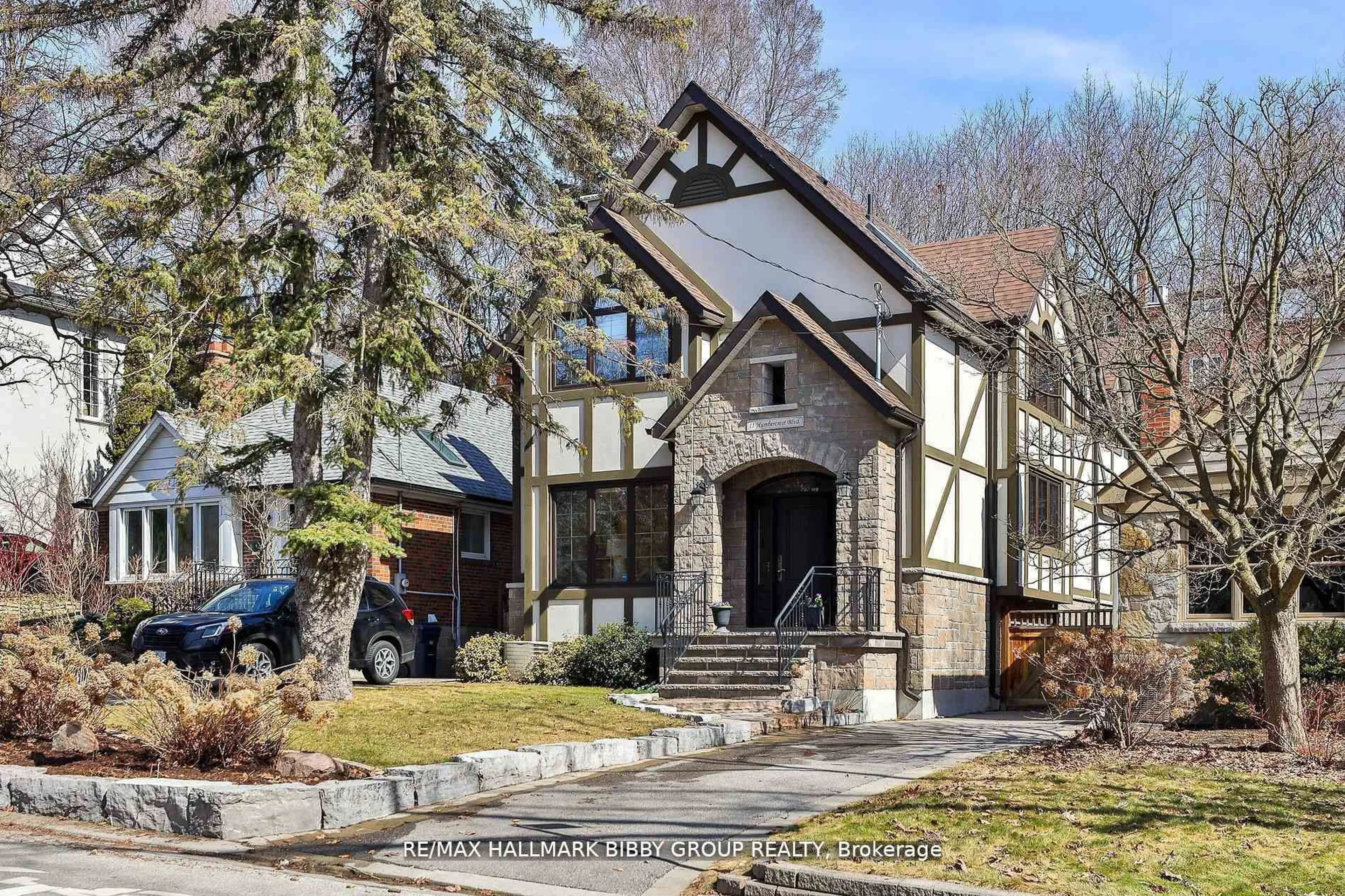 Home with brick exterior material, street for 11 Humbercrest Blvd, Toronto Ontario M6S 4K6