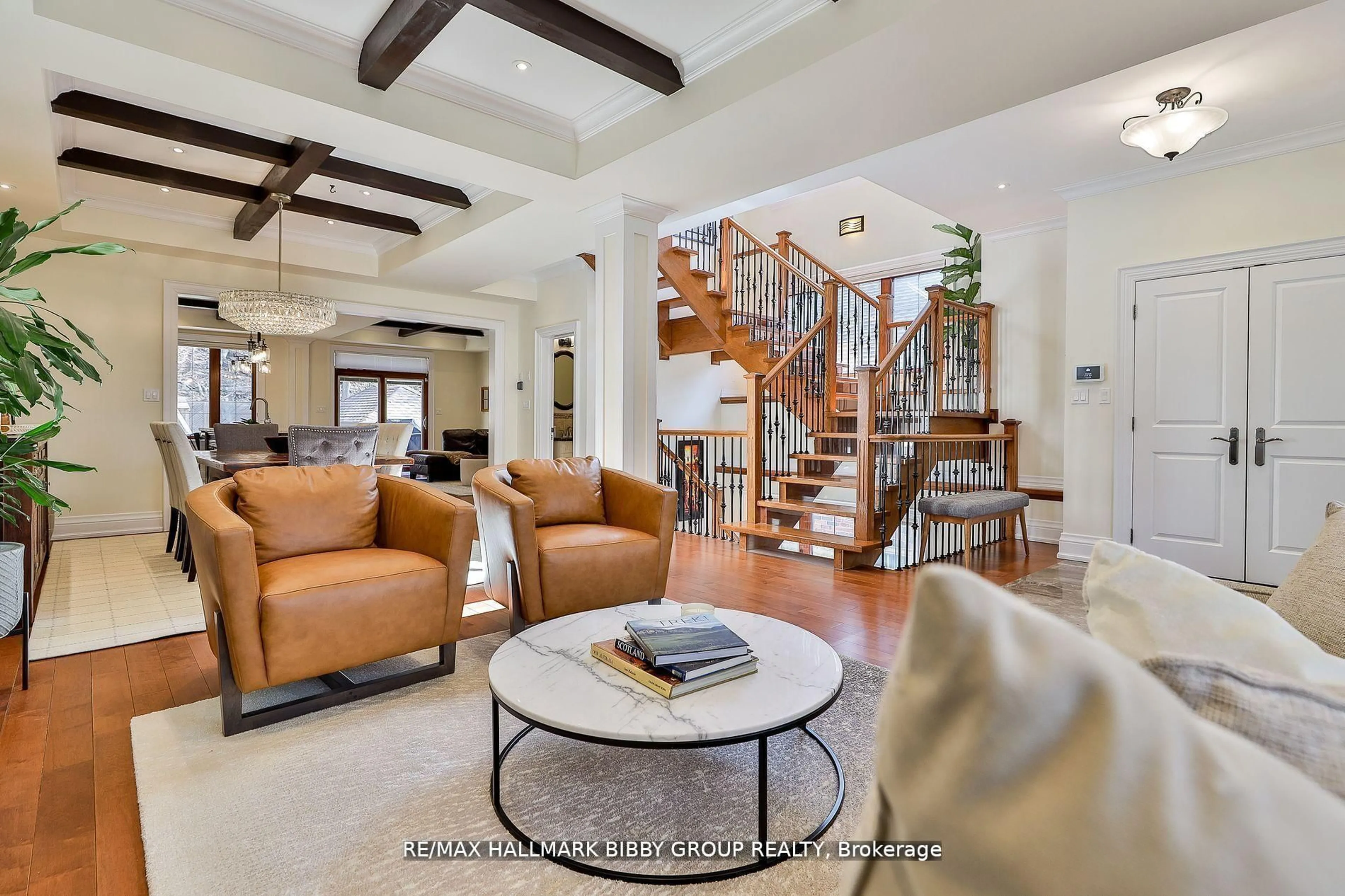 Living room with furniture, ceramic/tile floor for 11 Humbercrest Blvd, Toronto Ontario M6S 4K6