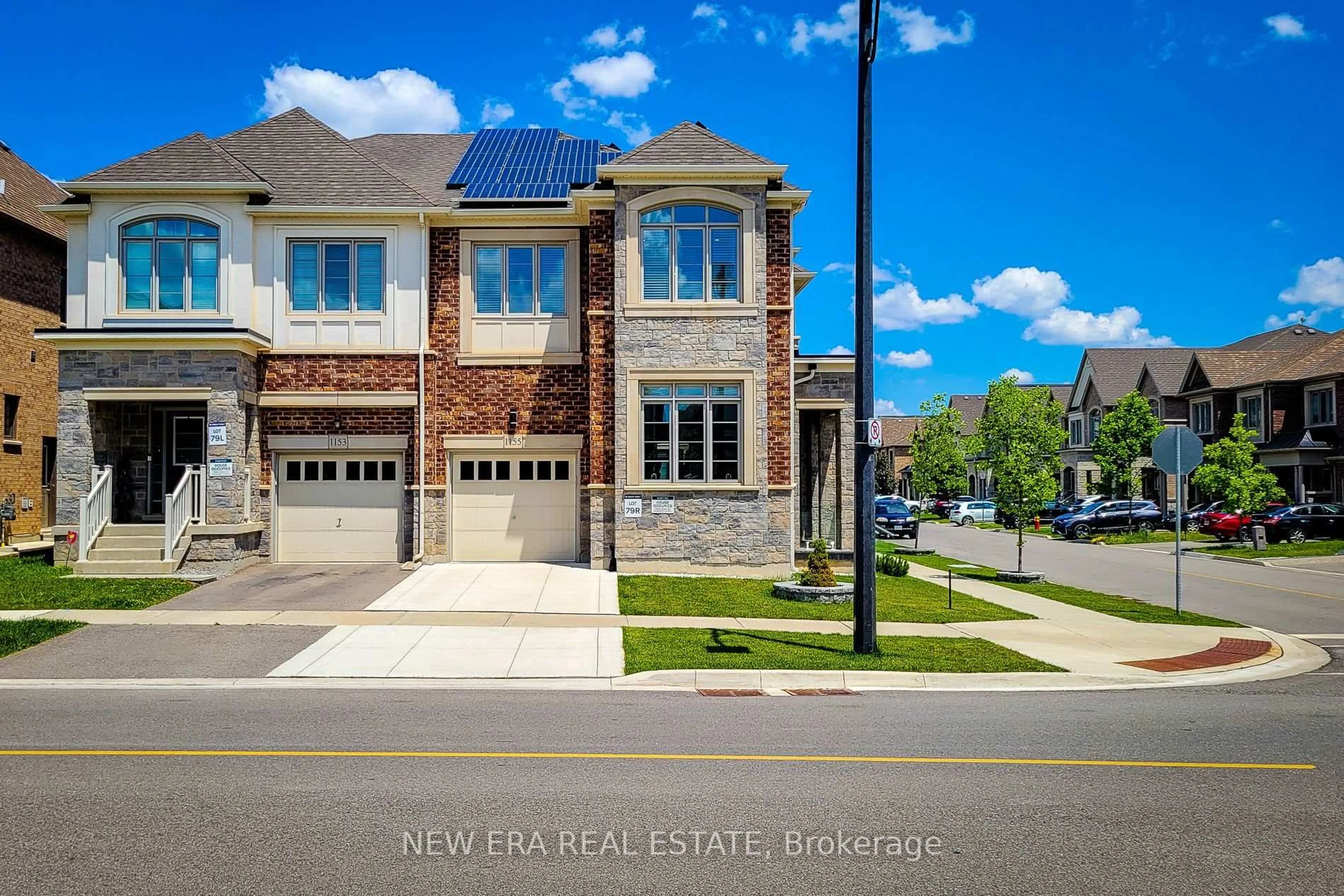 Home with brick exterior material, street for 1155 Hamman Way, Milton Ontario L9B 1K2