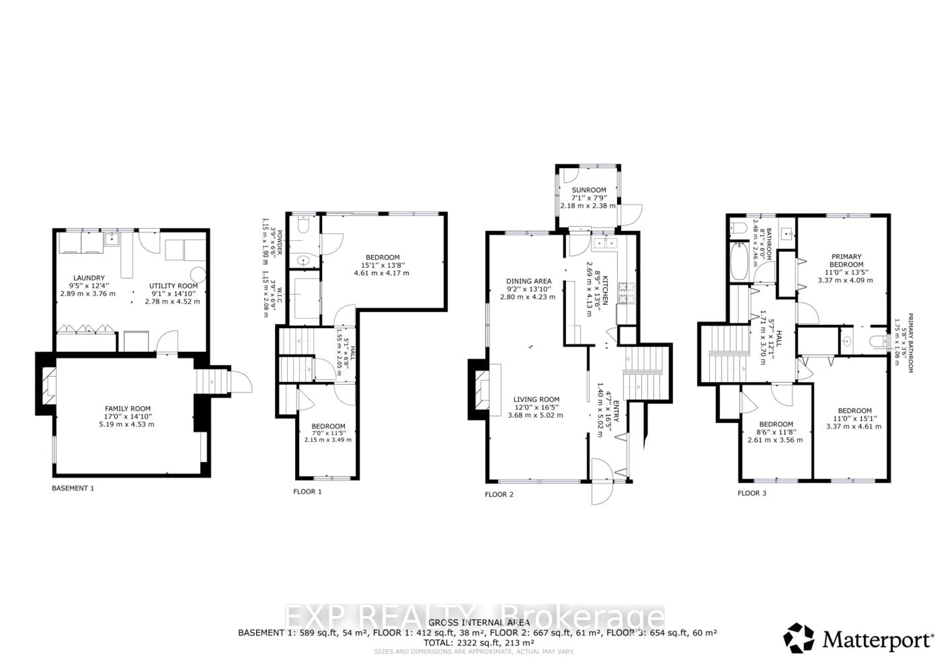 Floor plan for 1394 Strathy Ave, Mississauga Ontario L5E 2L3