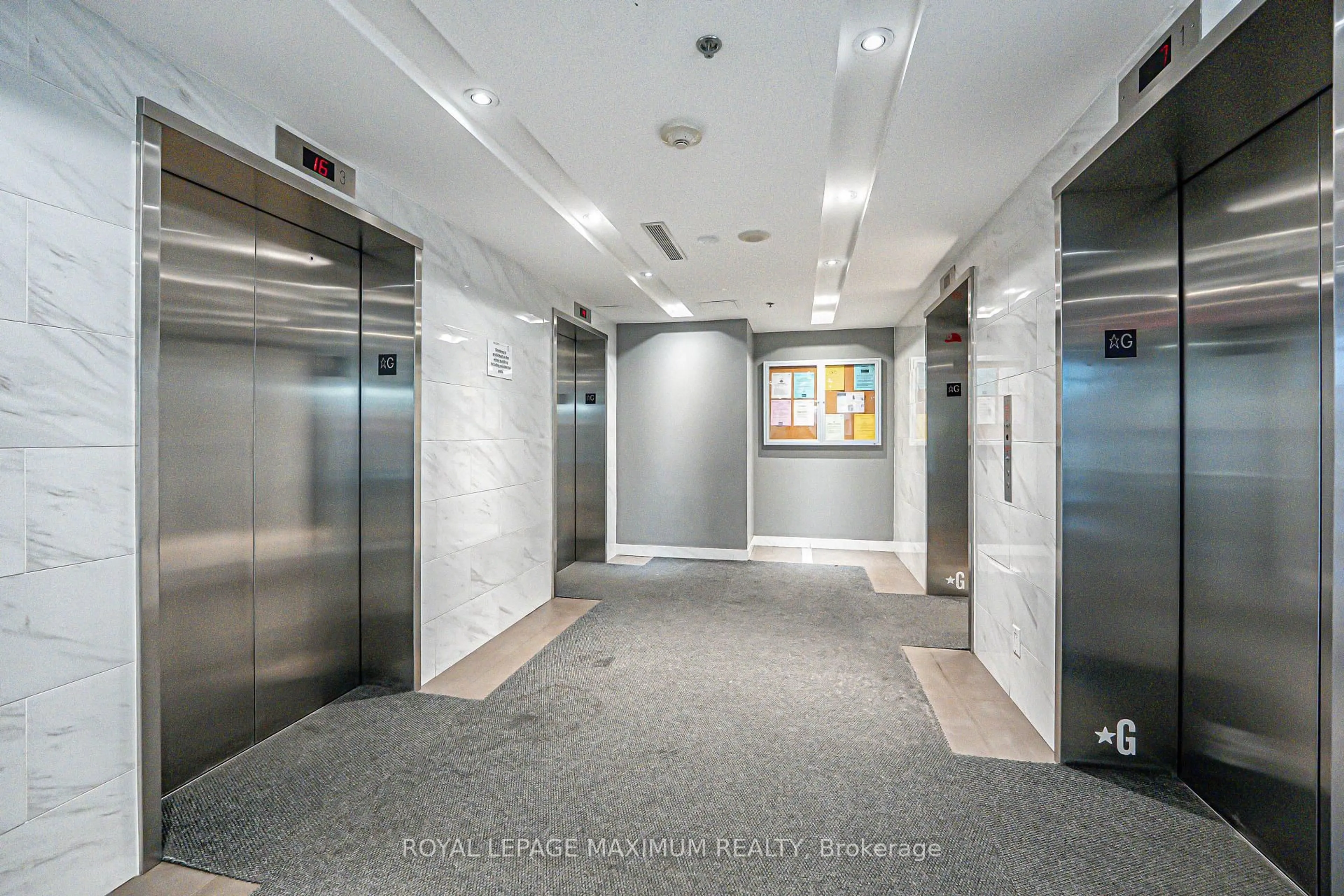 Indoor foyer for 38 Joe Shuster Way #617, Toronto Ontario M6K 0A5