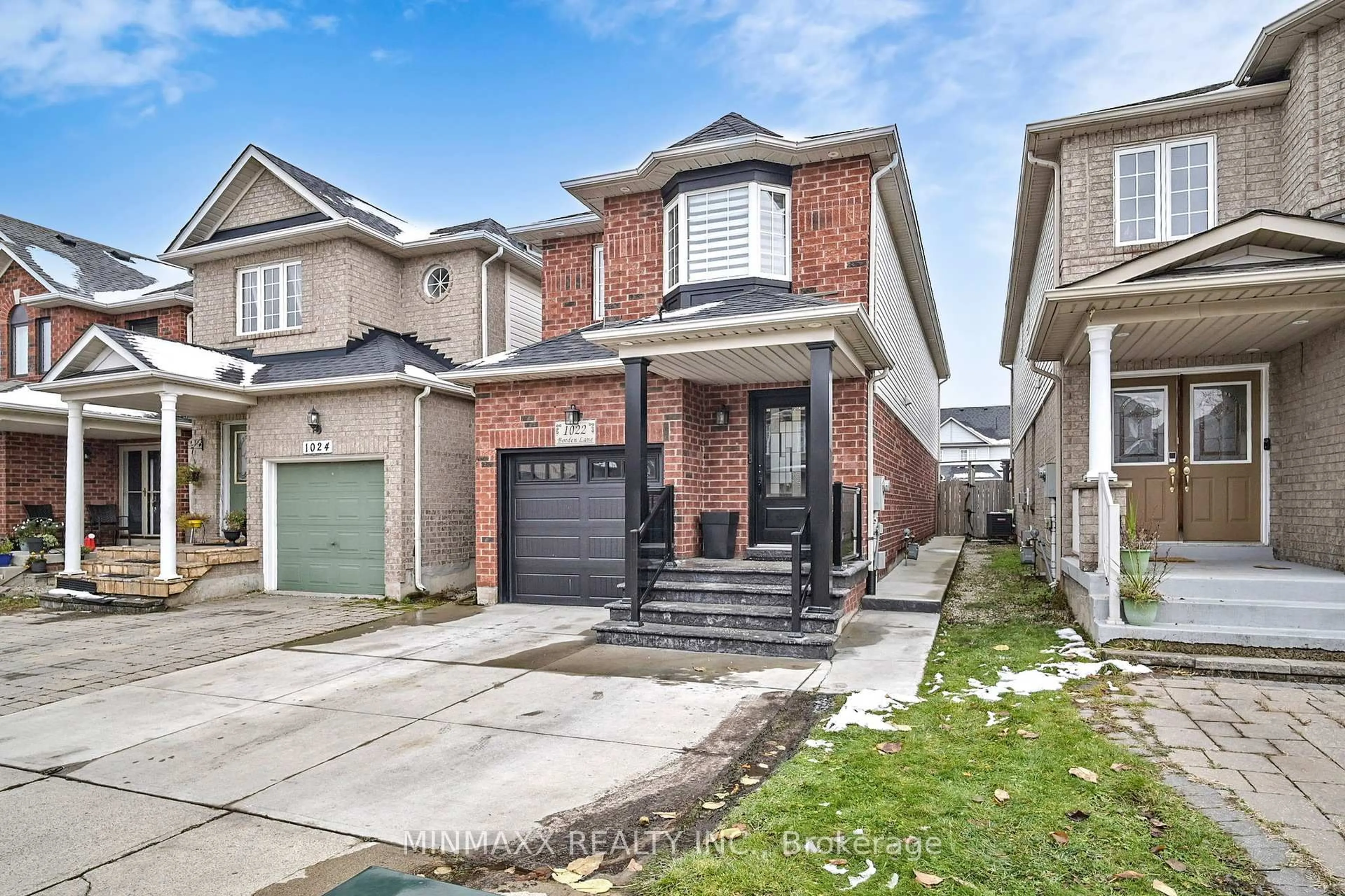 Home with brick exterior material, street for 1022 Borden Lane, Milton Ontario L9T 5N9