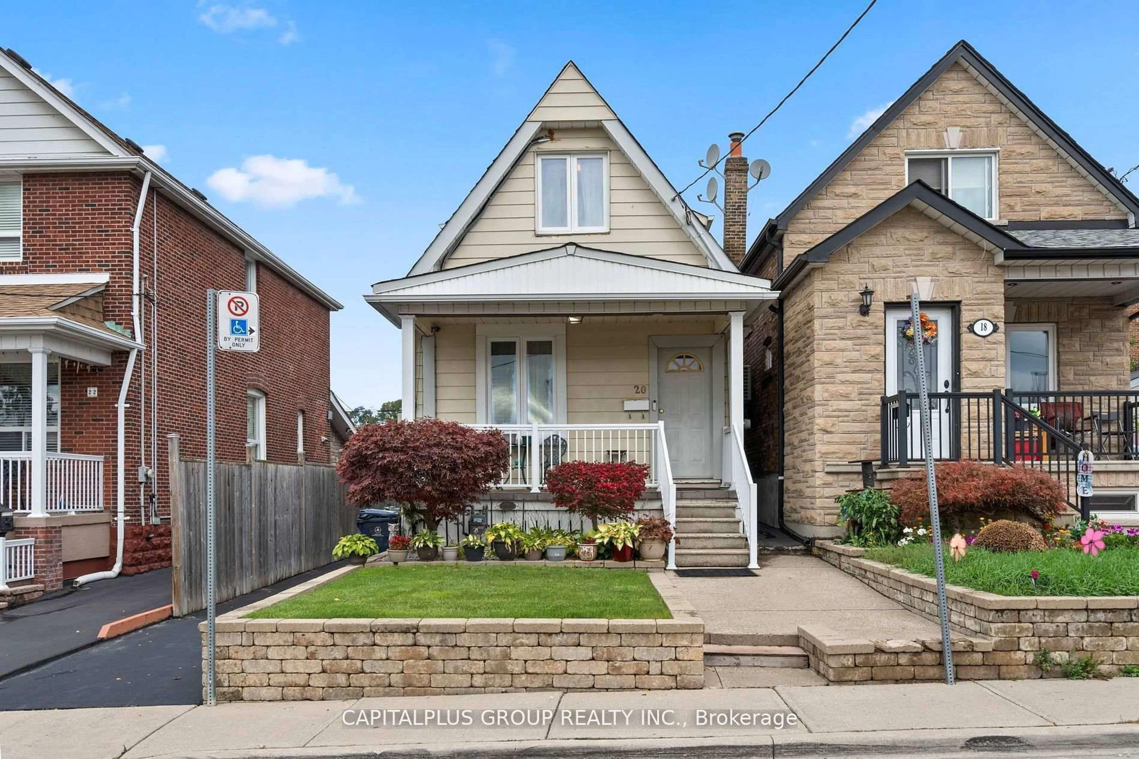 Home with brick exterior material, street for 20 Kersdale Ave, Toronto Ontario M6M 1C8