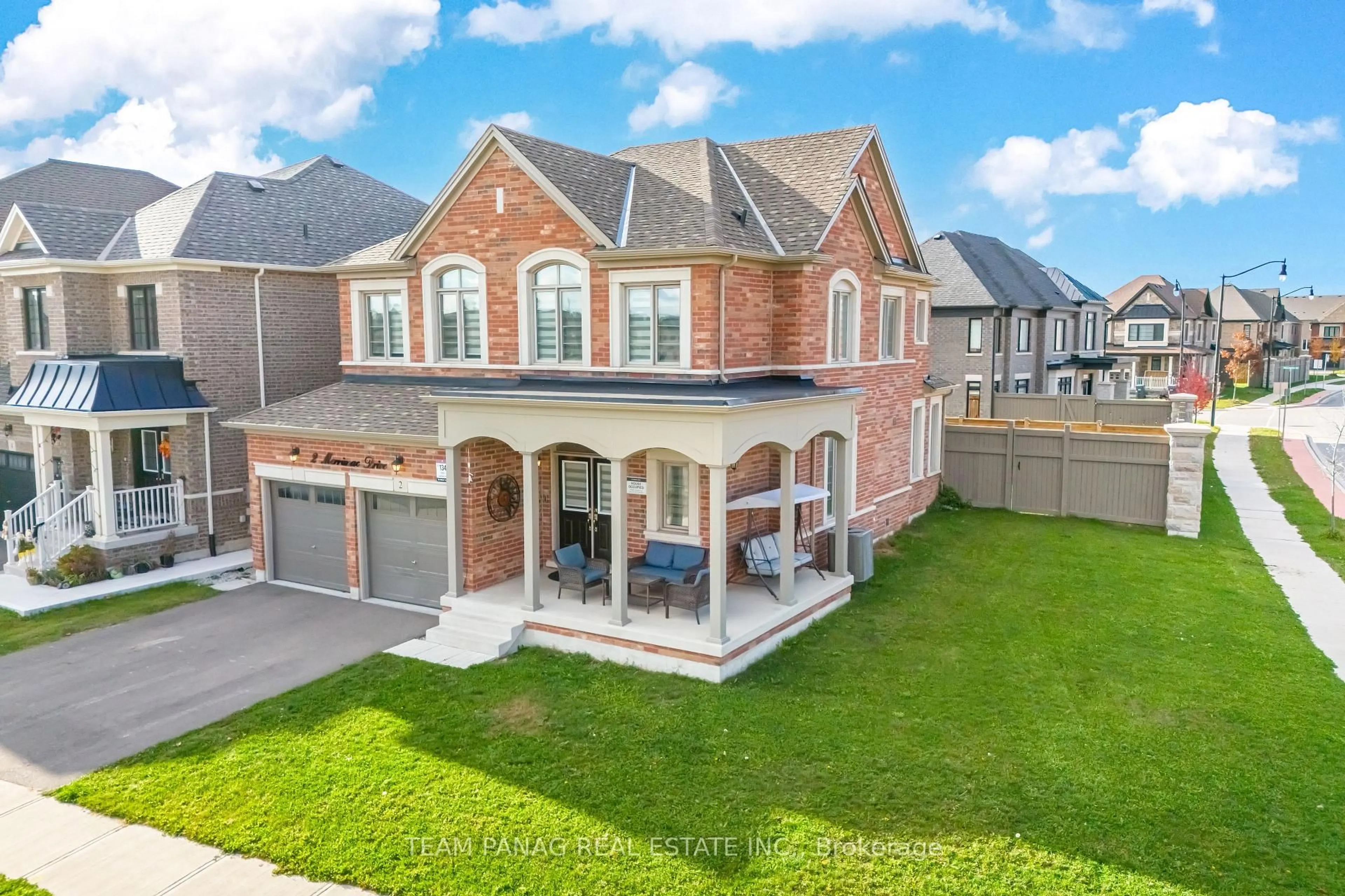 A pic from outside/outdoor area/front of a property/back of a property/a pic from drone, street for 2 Merrimac Dr, Brampton Ontario L6Y 6K3