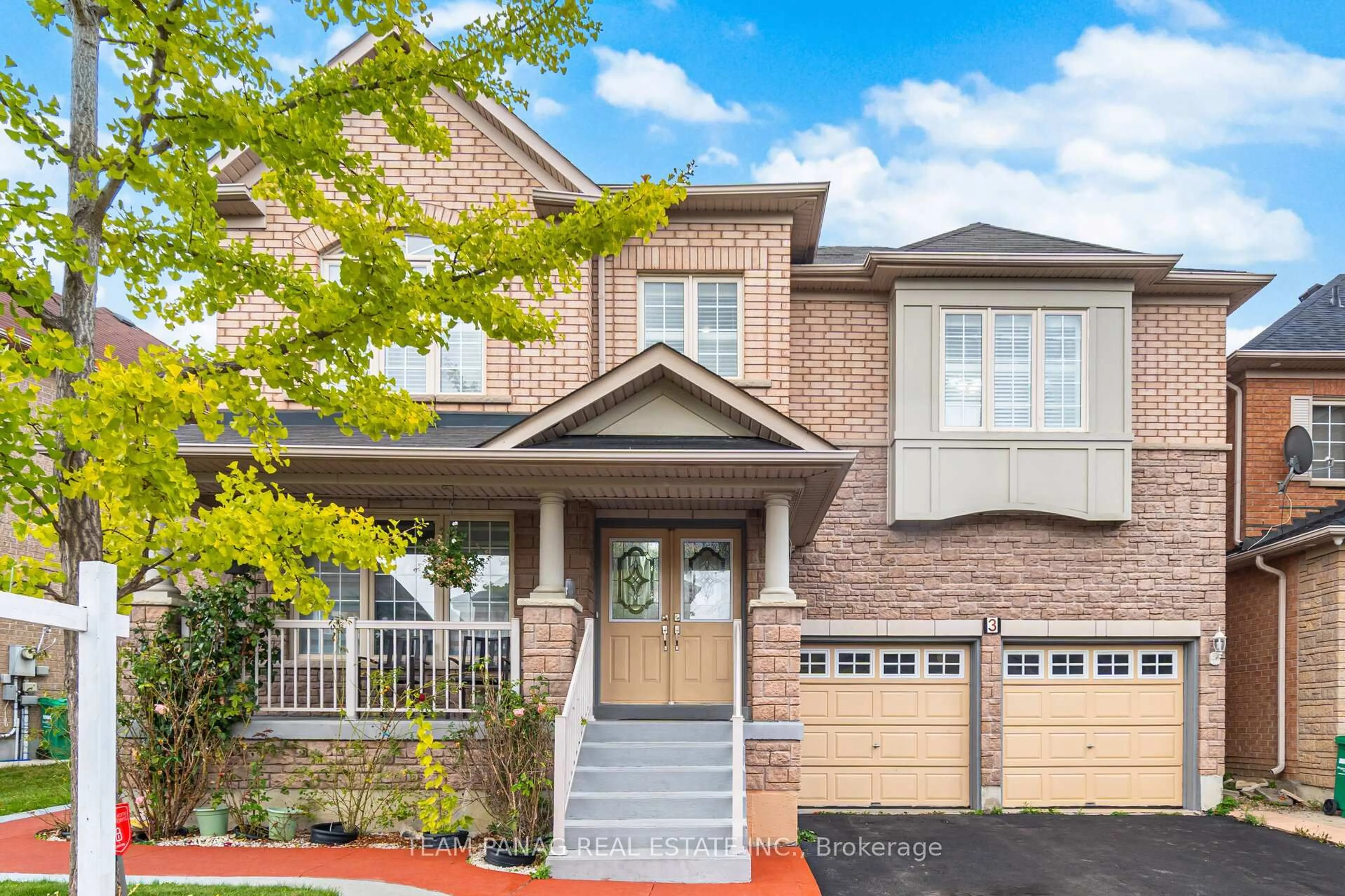 Home with brick exterior material, street for 3 Citronella Lane, Brampton Ontario L6R 3E1