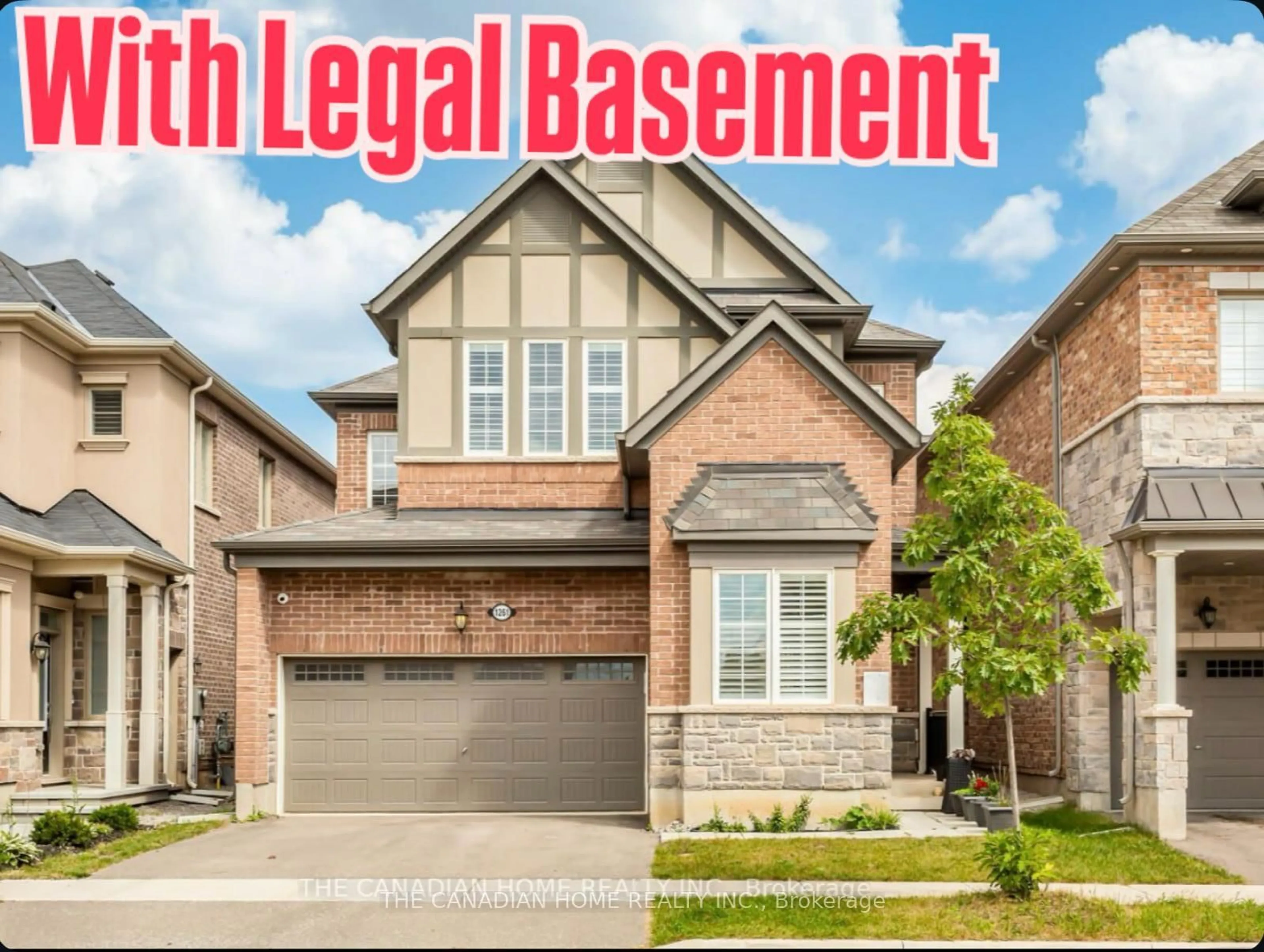 Home with brick exterior material, street for 1261 Rose Way, Milton Ontario L9E 1M1