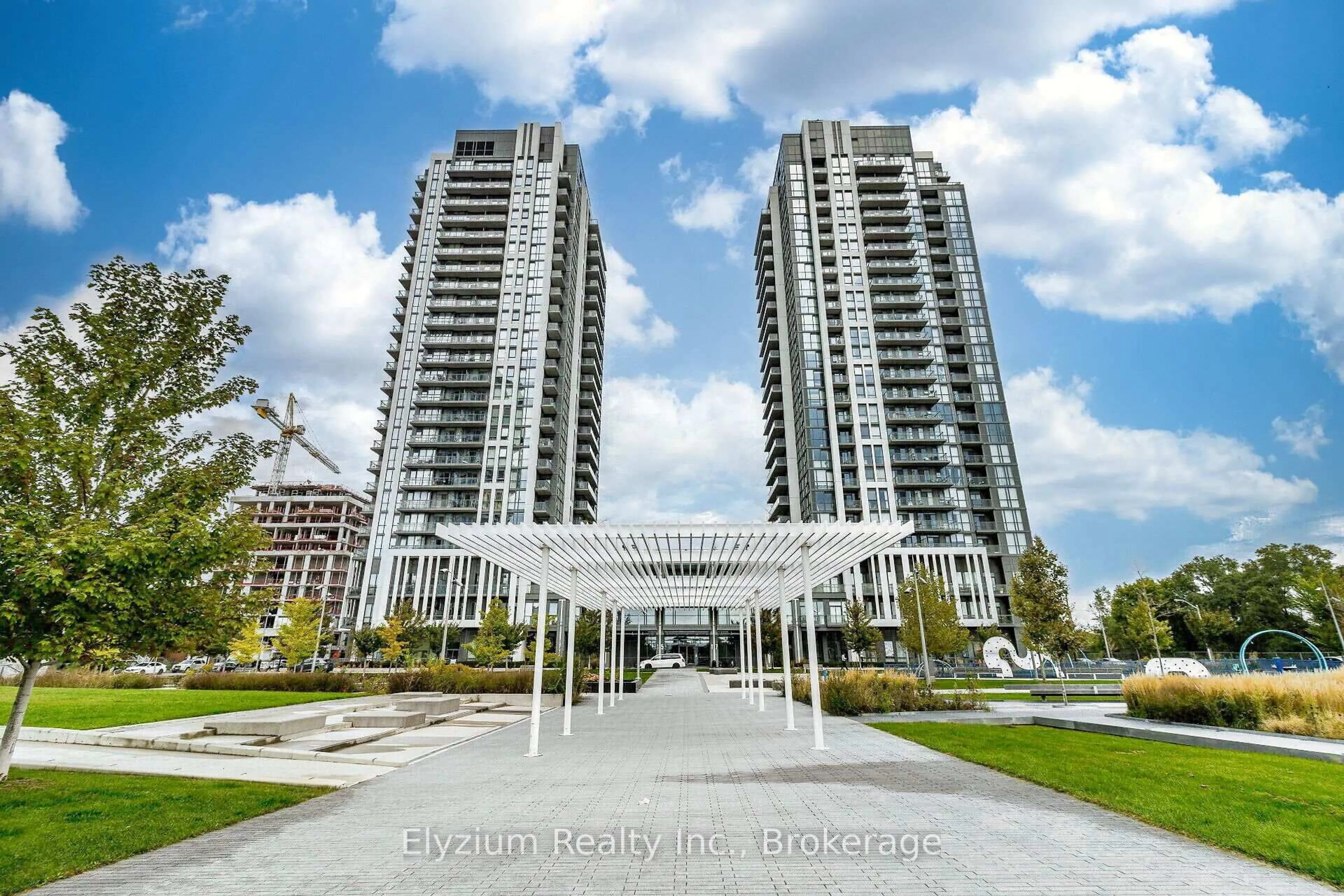 Indoor foyer for 15 Zorra St #1104, Toronto Ontario M8Z 0C1