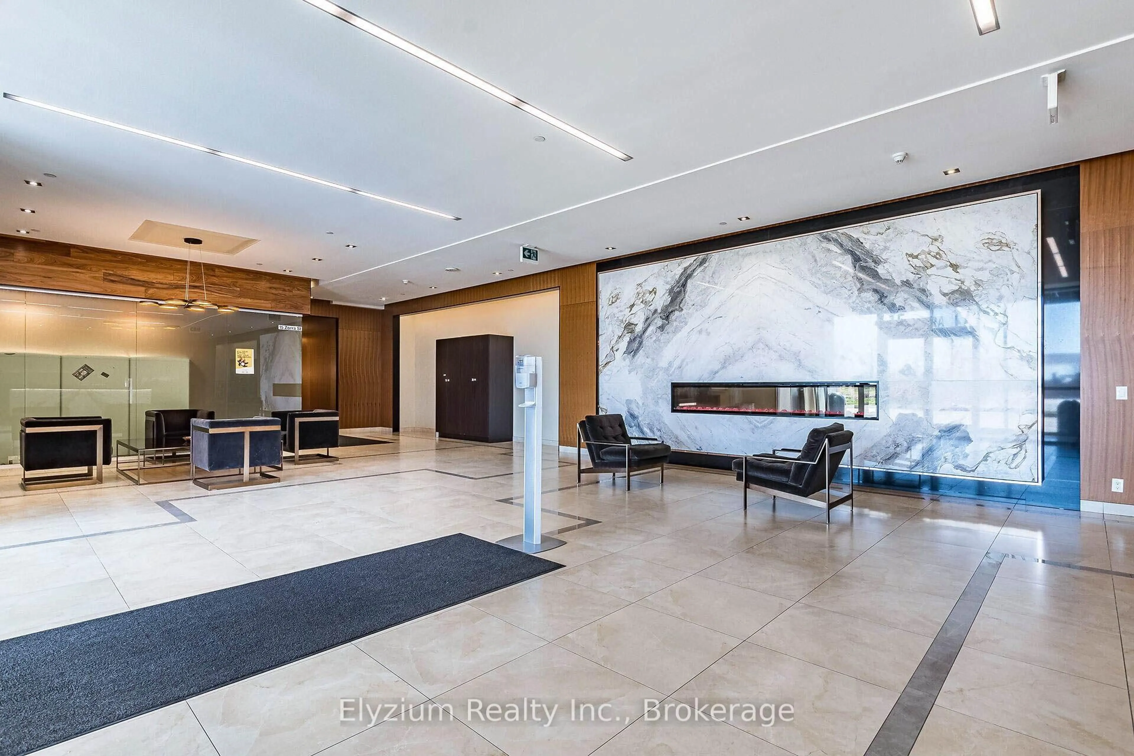 Lobby for 15 Zorra St #1104, Toronto Ontario M8Z 0C1