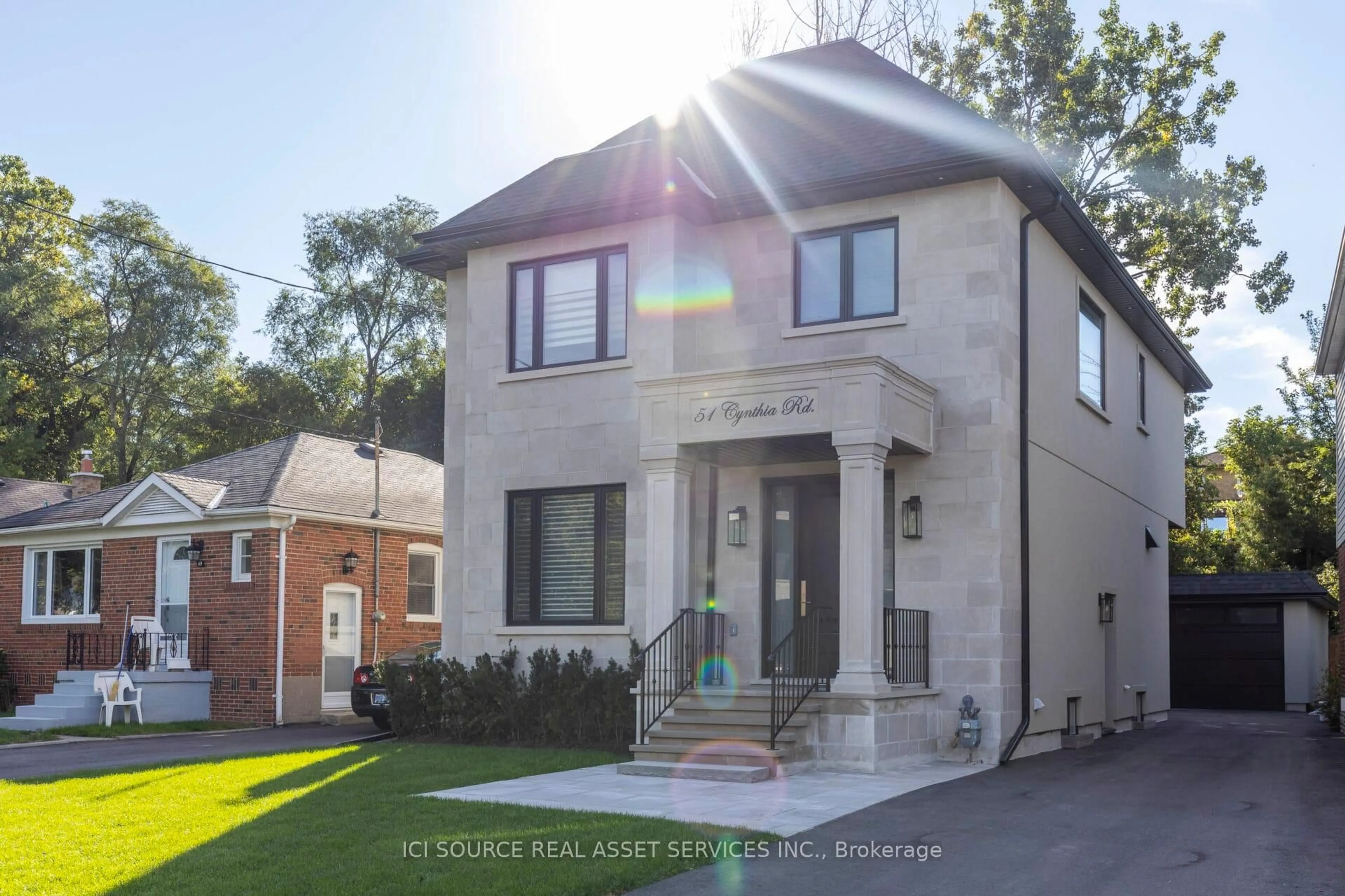 Home with brick exterior material, street for 51 Cynthia Rd, Toronto Ontario M6N 2P8