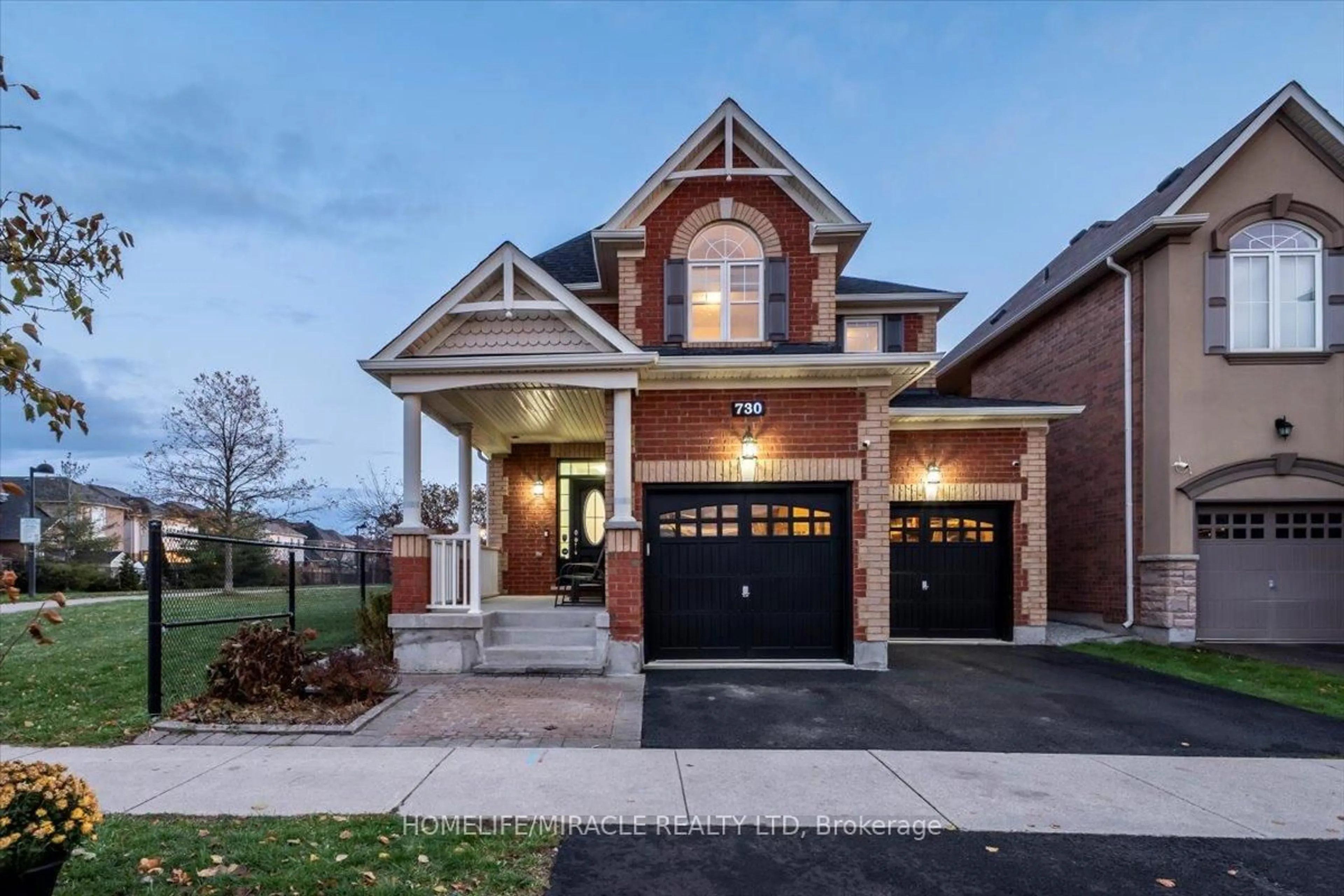 Home with brick exterior material, street for 730 Bolingbroke Dr, Milton Ontario L9T 6Z3