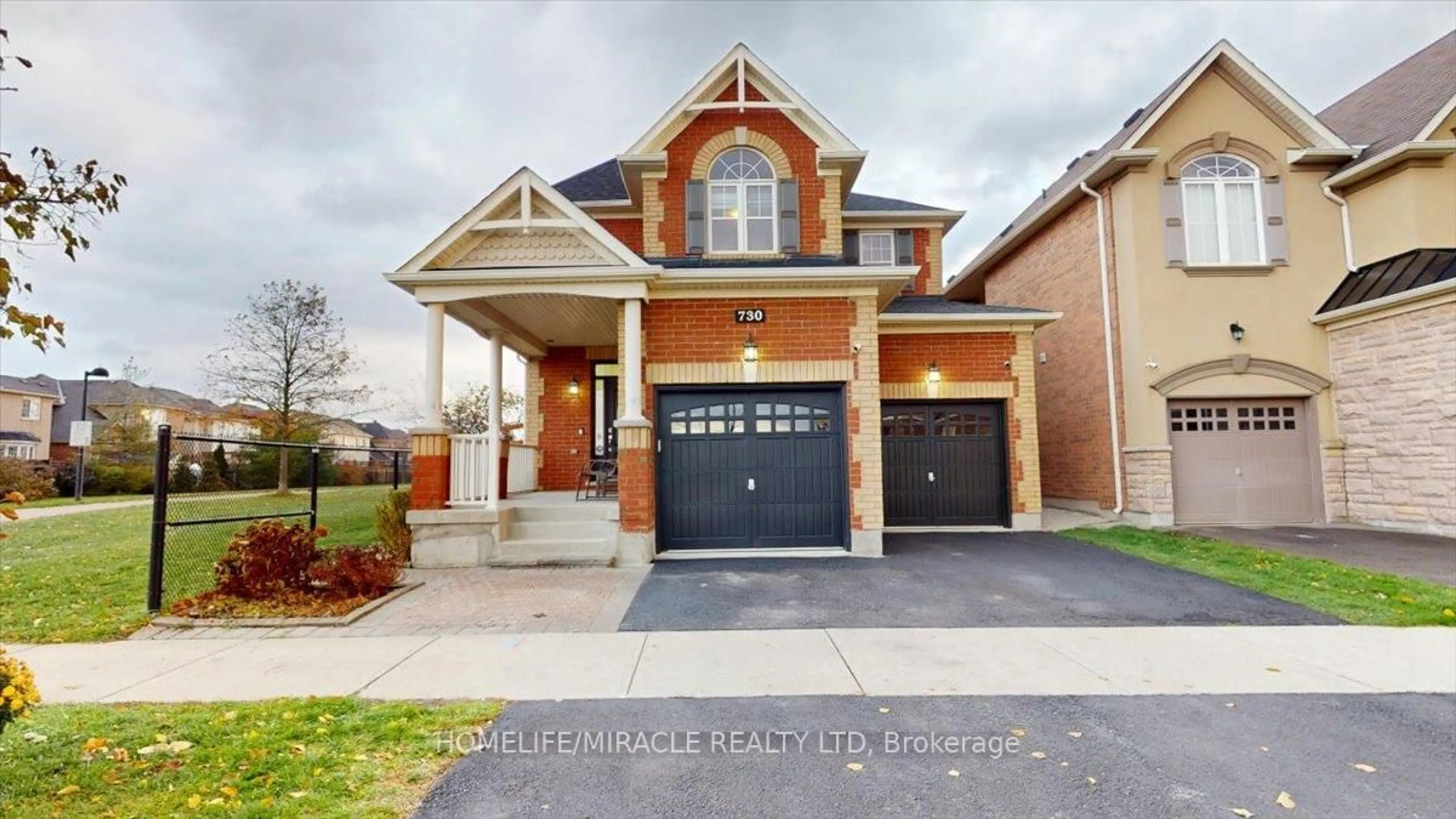 Home with brick exterior material, street for 730 Bolingbroke Dr, Milton Ontario L9T 6Z3