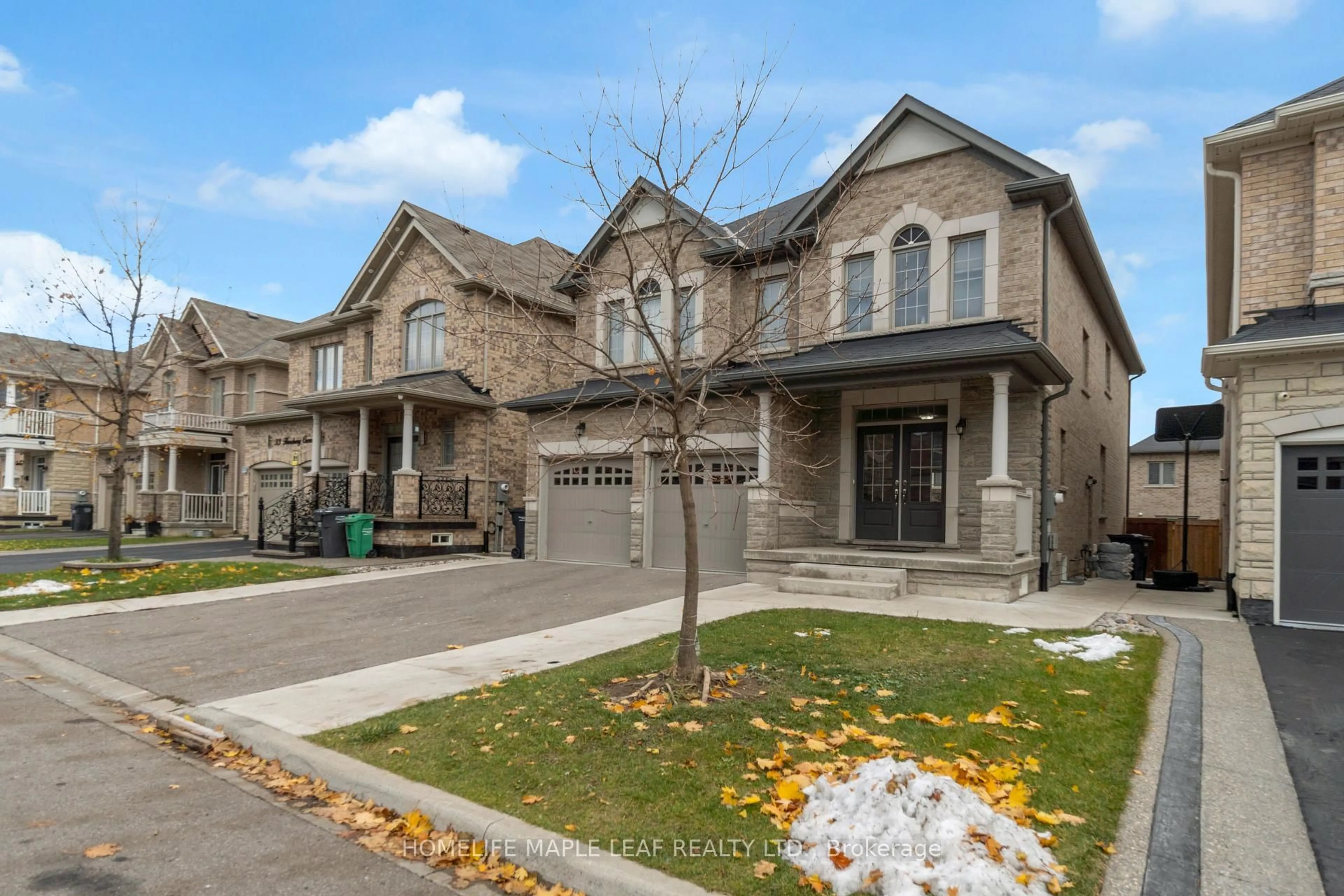 Home with brick exterior material, street for 51 Hanbury Cres, Brampton Ontario L6X 5N8
