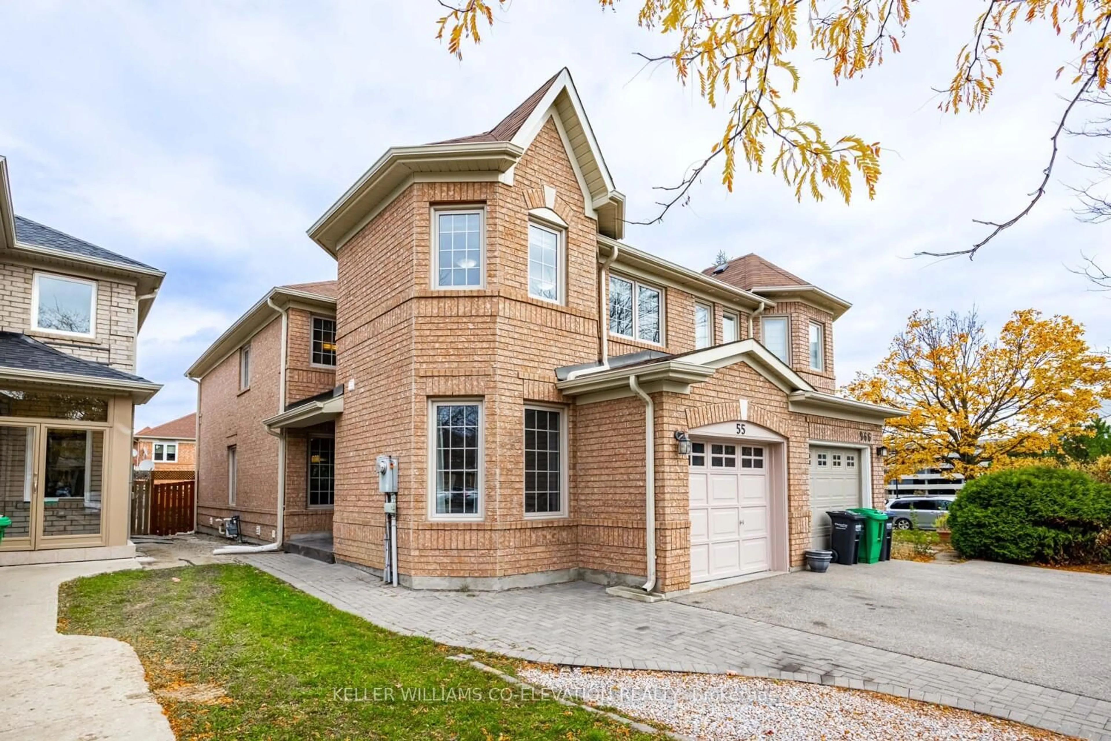 Home with brick exterior material, street for 55 Coachwhip Rd, Brampton Ontario L6R 1X9