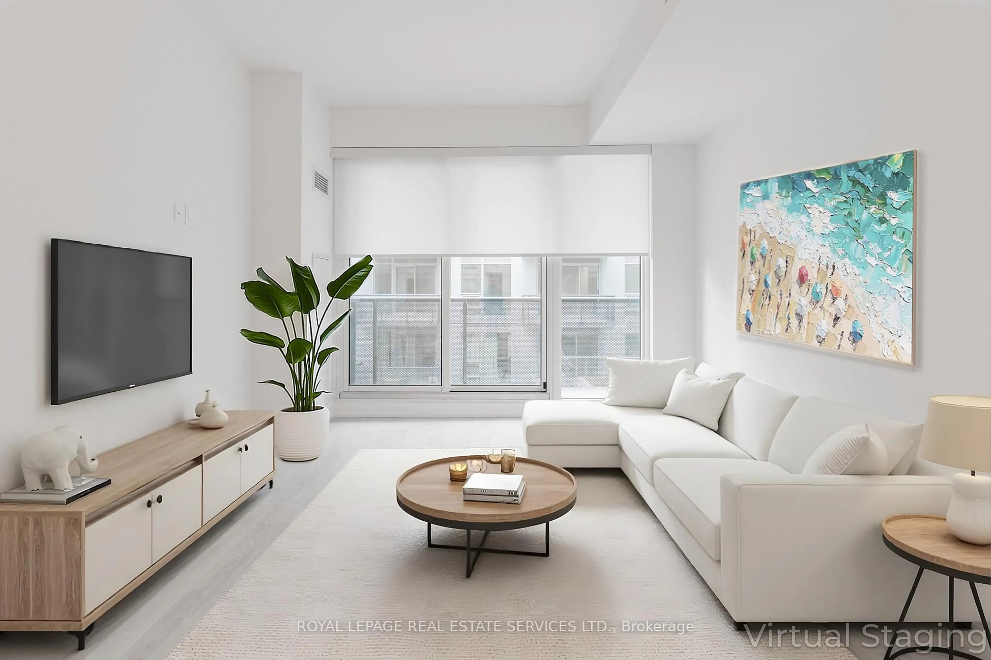 Living room with furniture, unknown for 2450 Old Bronte Rd #451, Oakville Ontario L6M 5P6