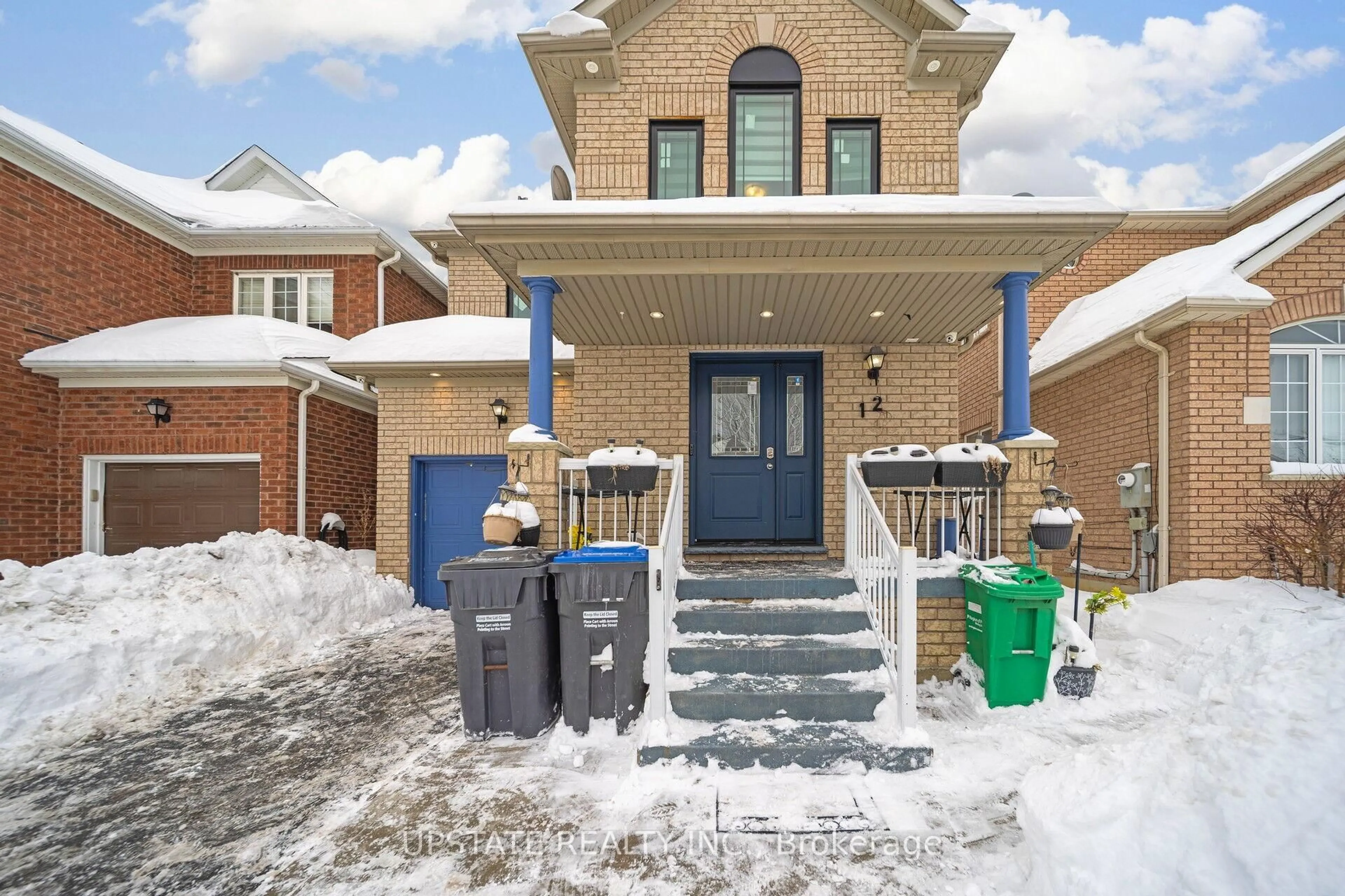 Home with brick exterior material, street for 12 Bramfield St, Brampton Ontario L7A 2W3