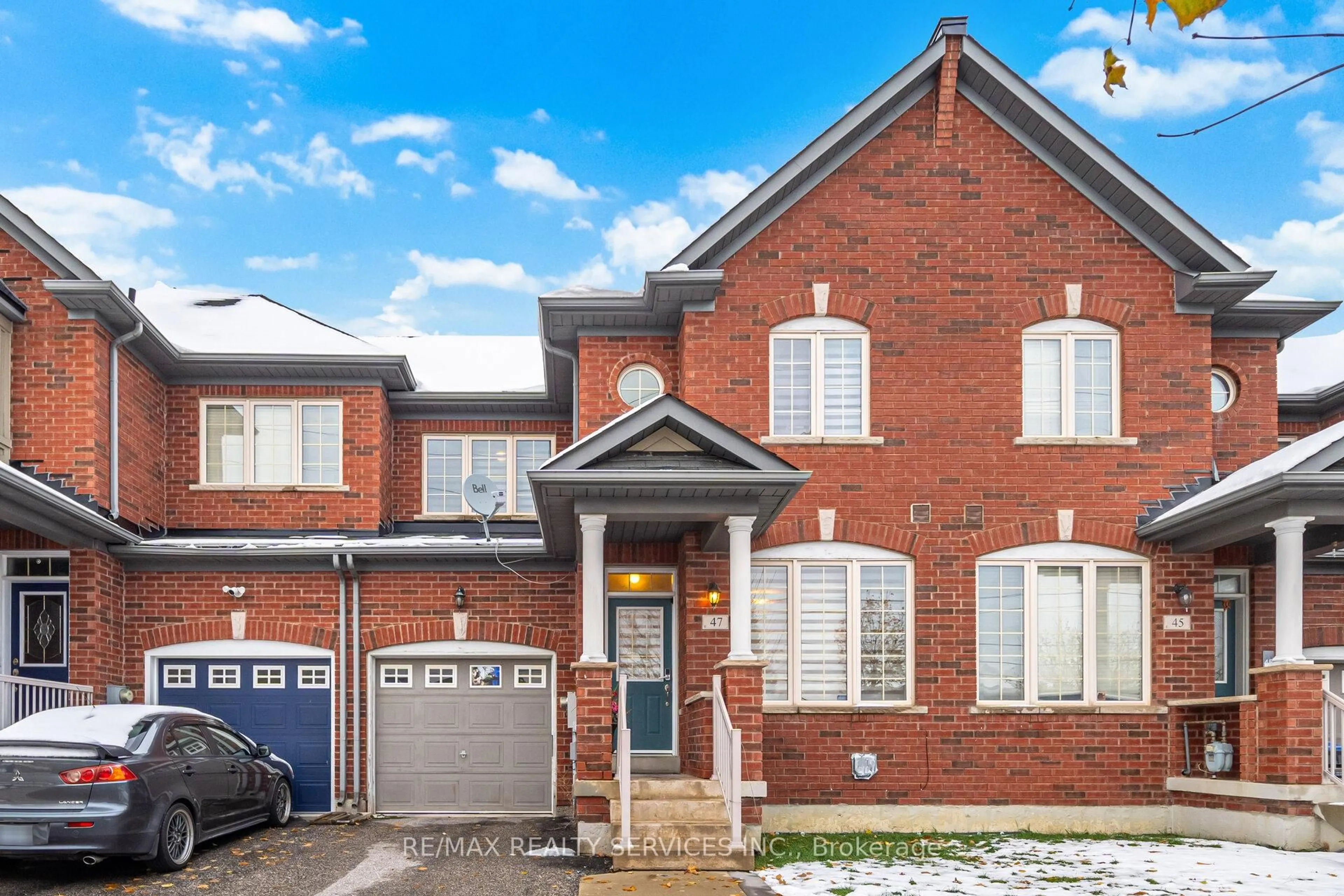 Home with brick exterior material, street for 47 Tomabrook Cres, Brampton Ontario L6R 0V4