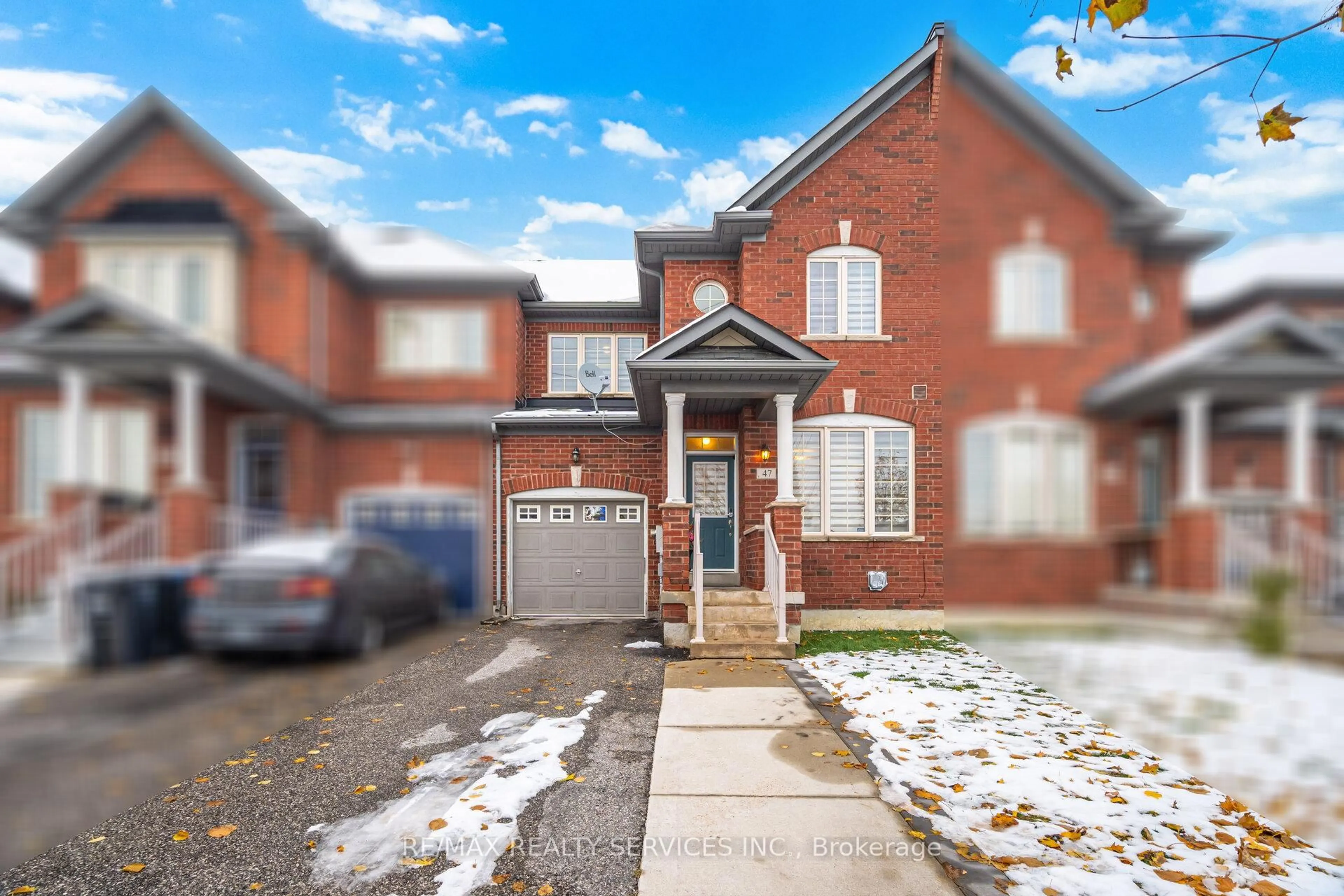 Home with brick exterior material, street for 47 Tomabrook Cres, Brampton Ontario L6R 0V4
