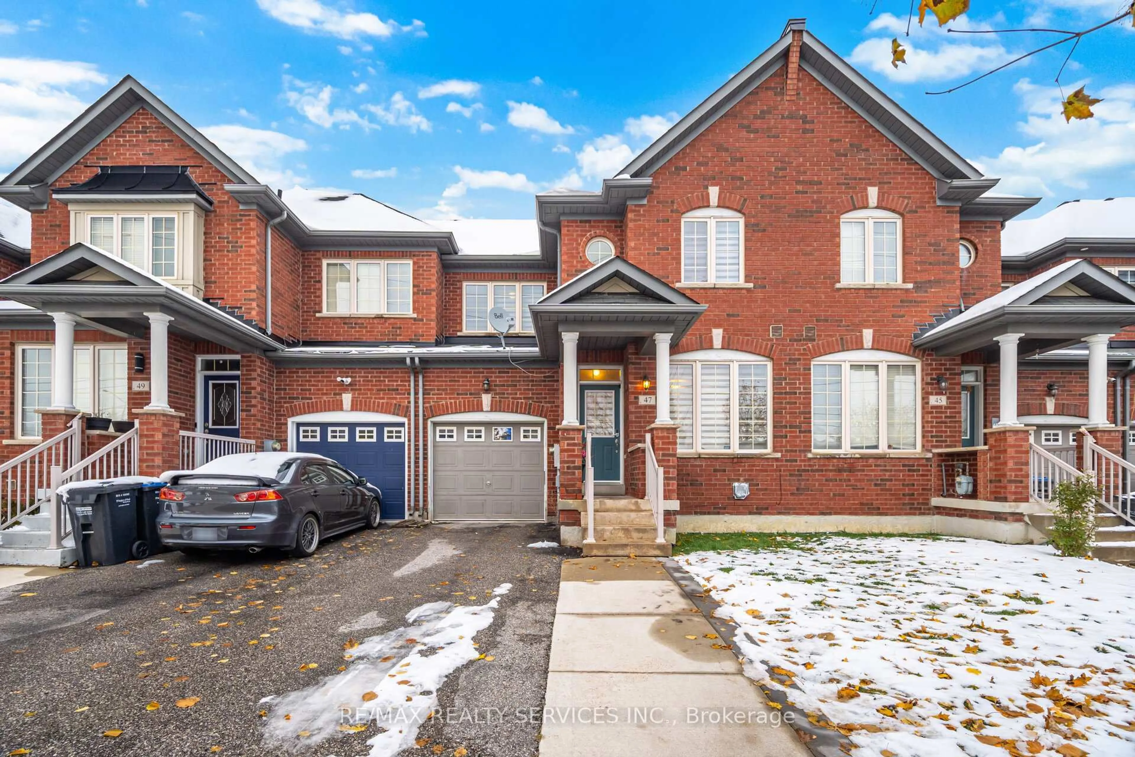 Home with brick exterior material, street for 47 Tomabrook Cres, Brampton Ontario L6R 0V4