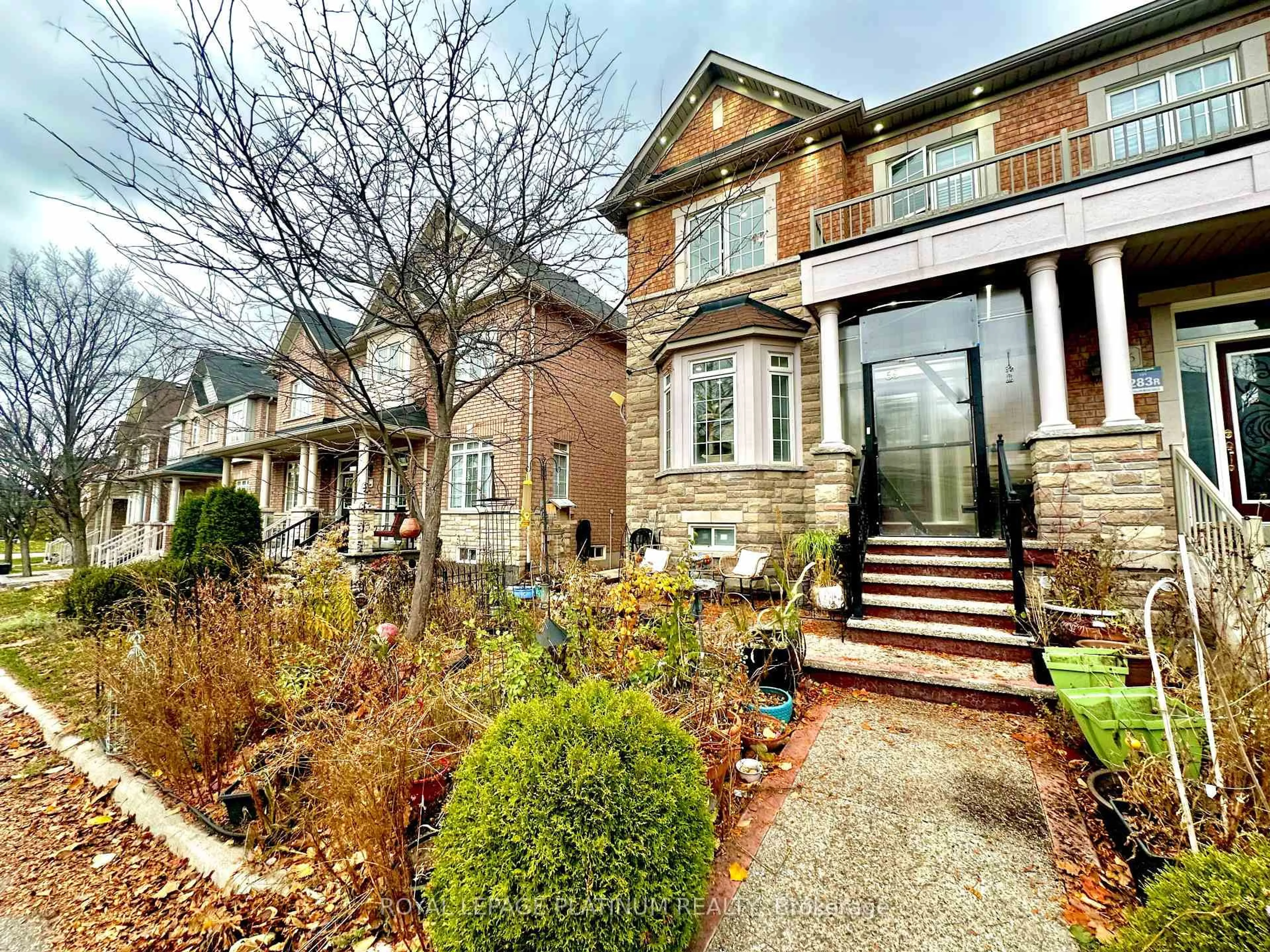 Home with brick exterior material, street for 68 Fallmeadow Circ, Brampton Ontario L6Y 0Y7