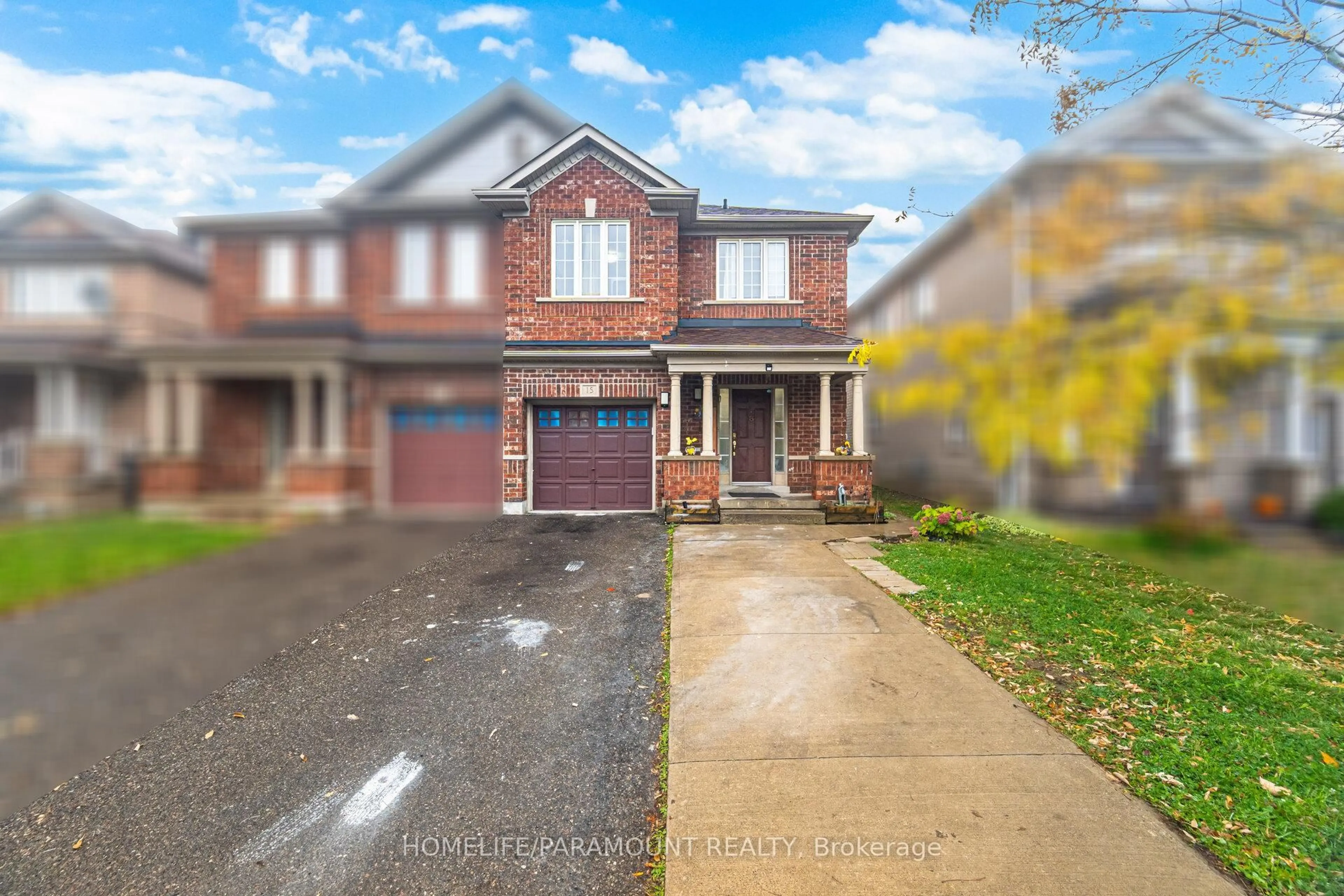 Home with brick exterior material, street for 15 Vermont Rd, Brampton Ontario L7A 3G3