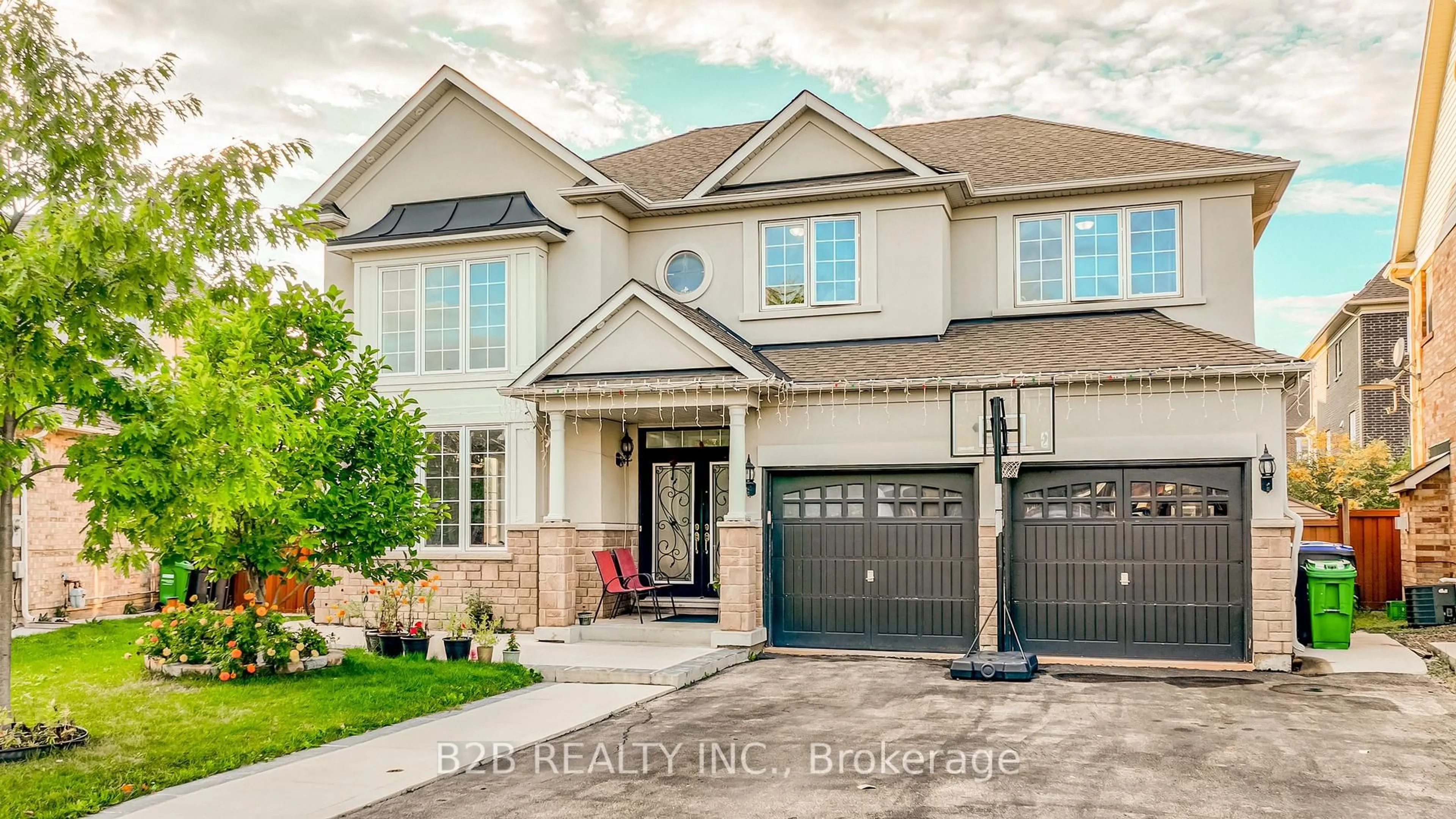Home with brick exterior material, street for 12 Valleywest Rd, Brampton Ontario L6P 2J9