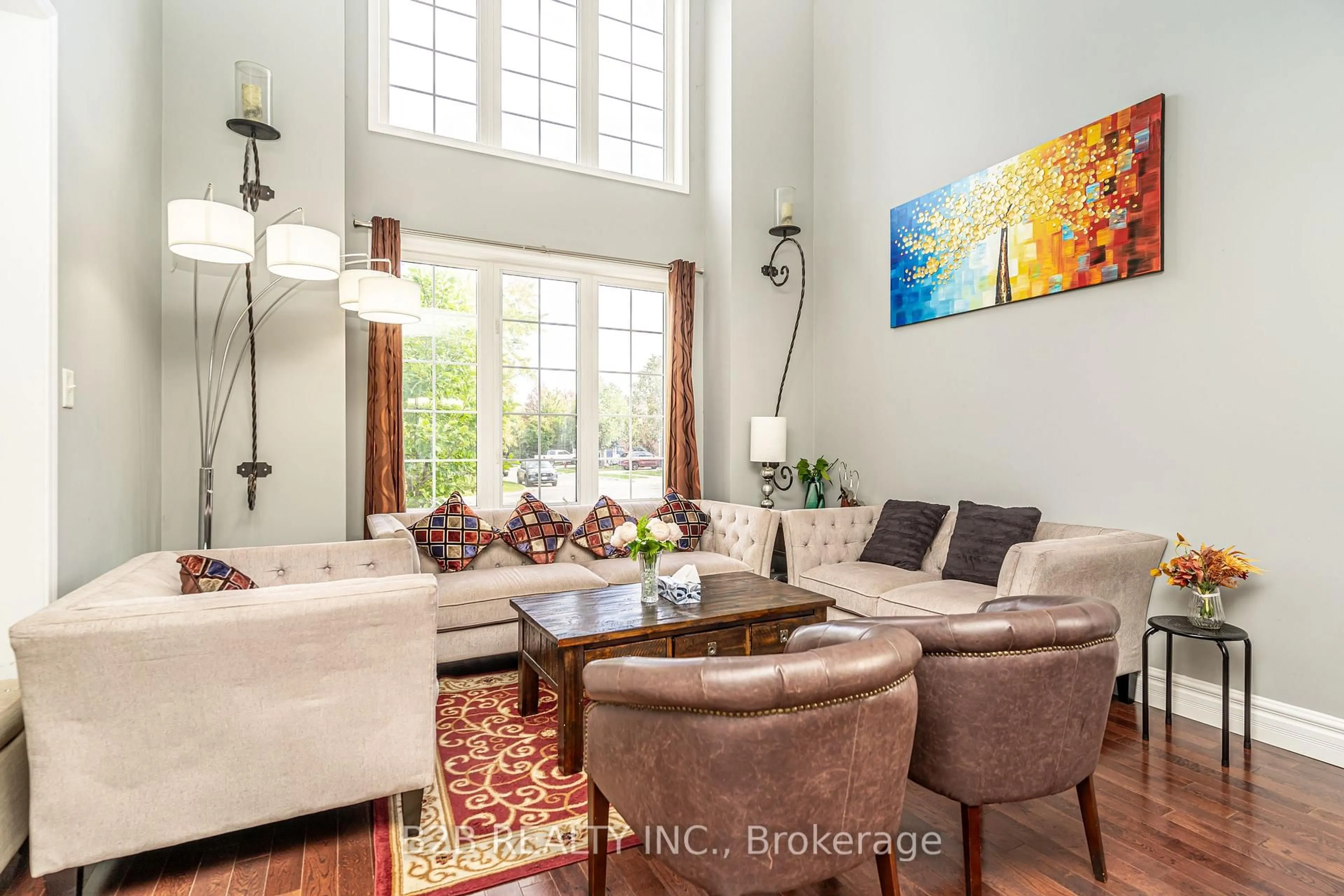 Living room with furniture, unknown for 12 Valleywest Rd, Brampton Ontario L6P 2J9