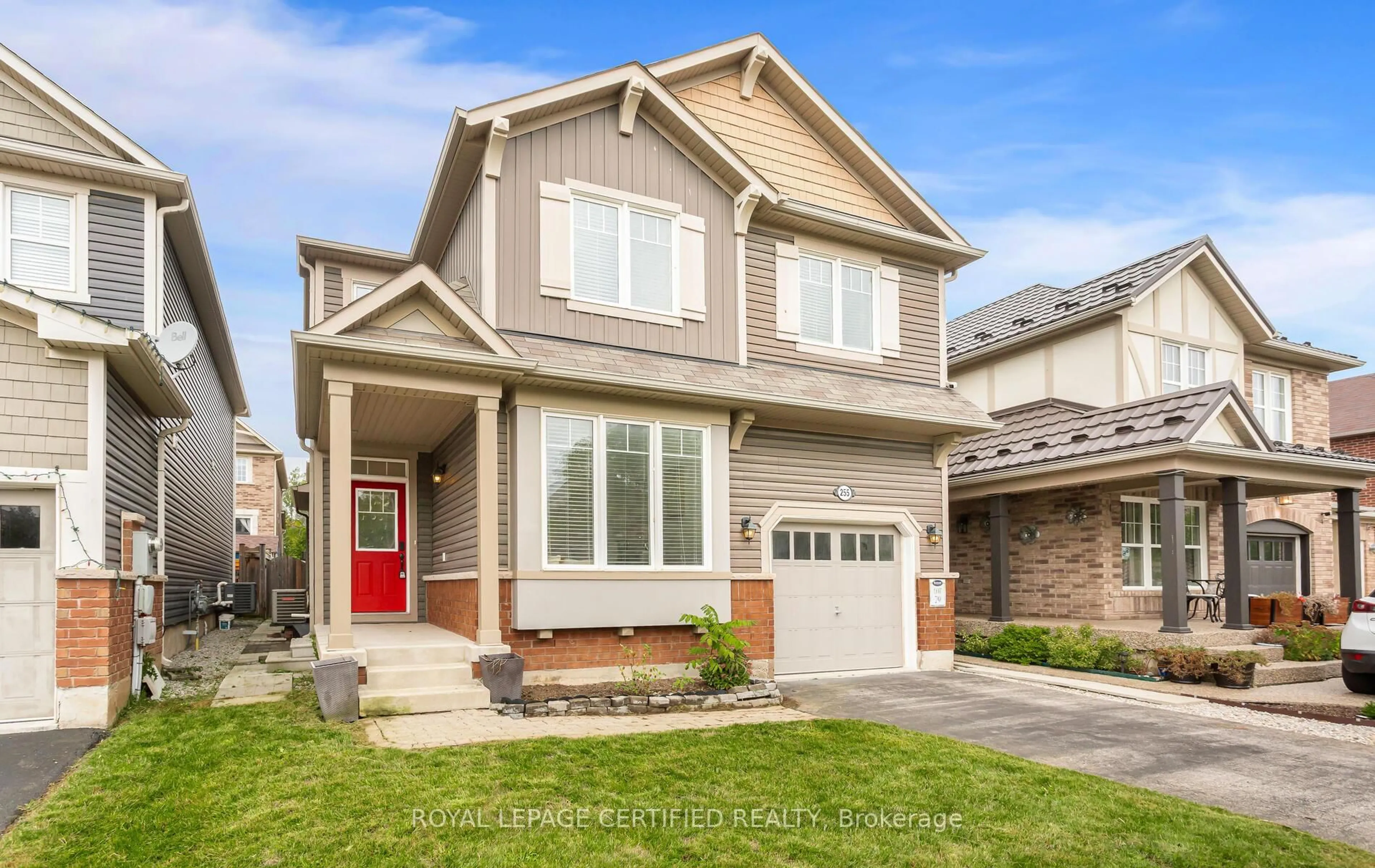 Home with brick exterior material, street for 255 Cochrane Terr, Milton Ontario L9T 8C8
