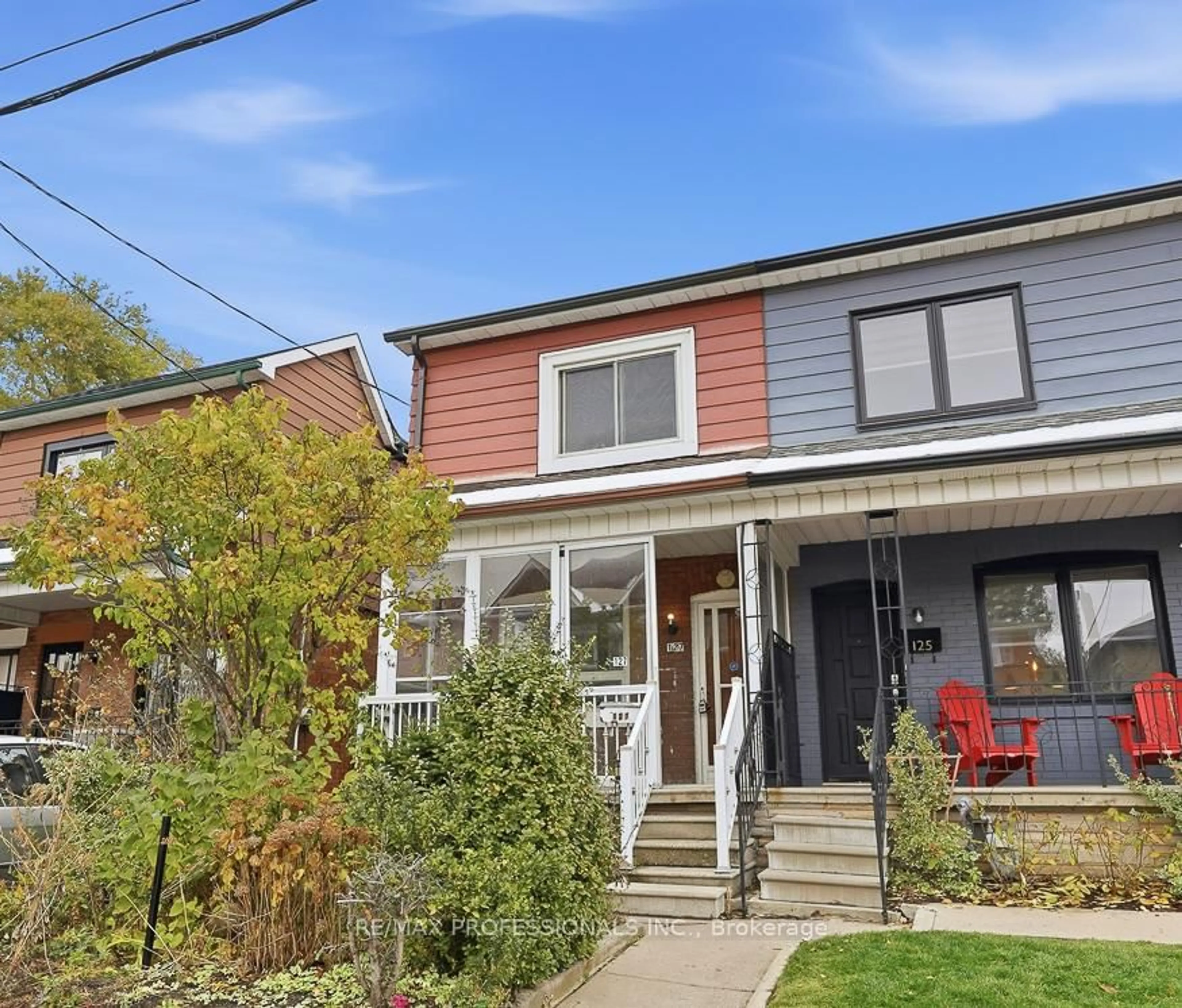 Home with brick exterior material, street for 127 Kane Ave, Toronto Ontario M6M 3N1